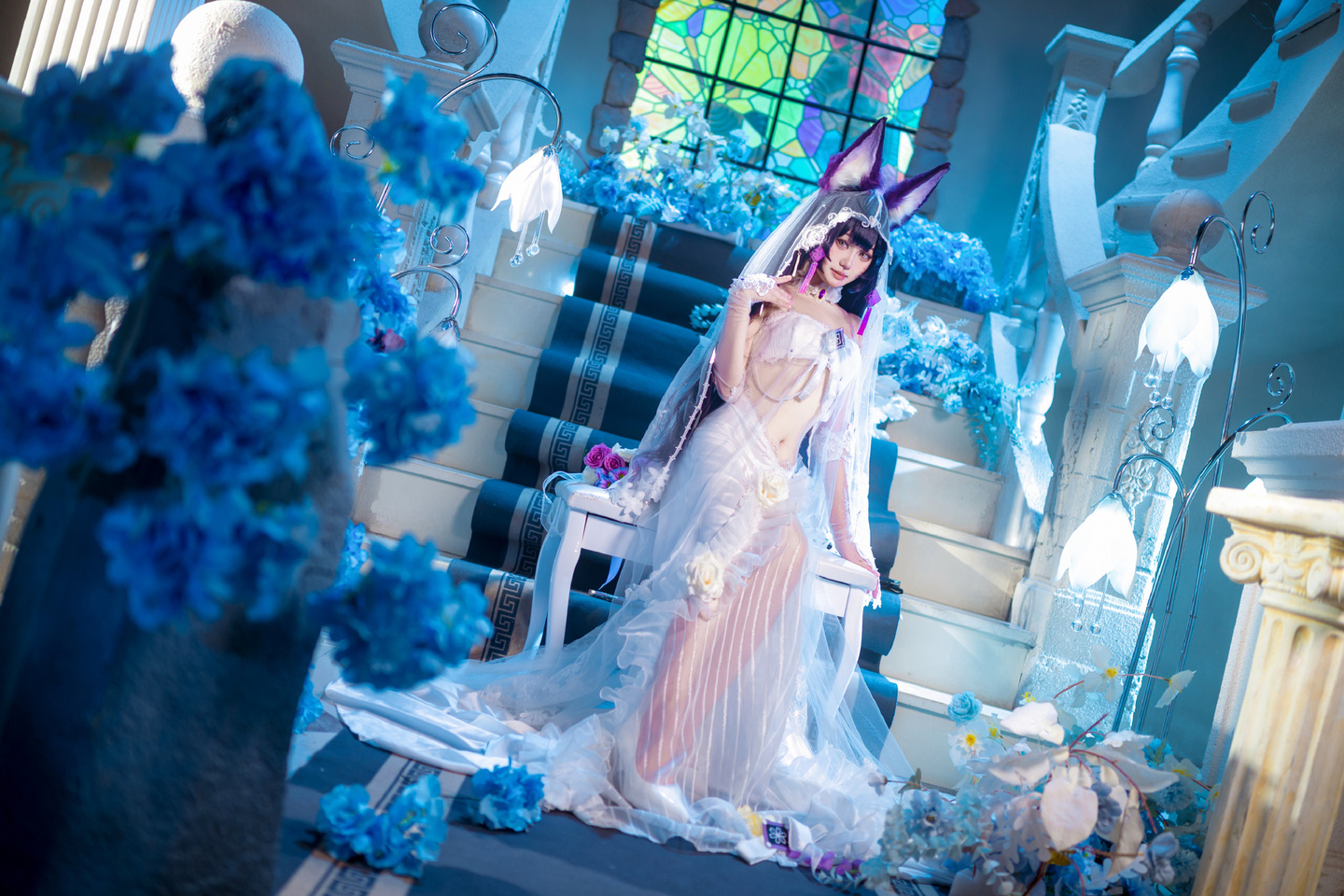 《碧蓝航线》武藏cosplay (5/10) 《碧蓝航线》武藏cosplay 第5张 - 武藏图集