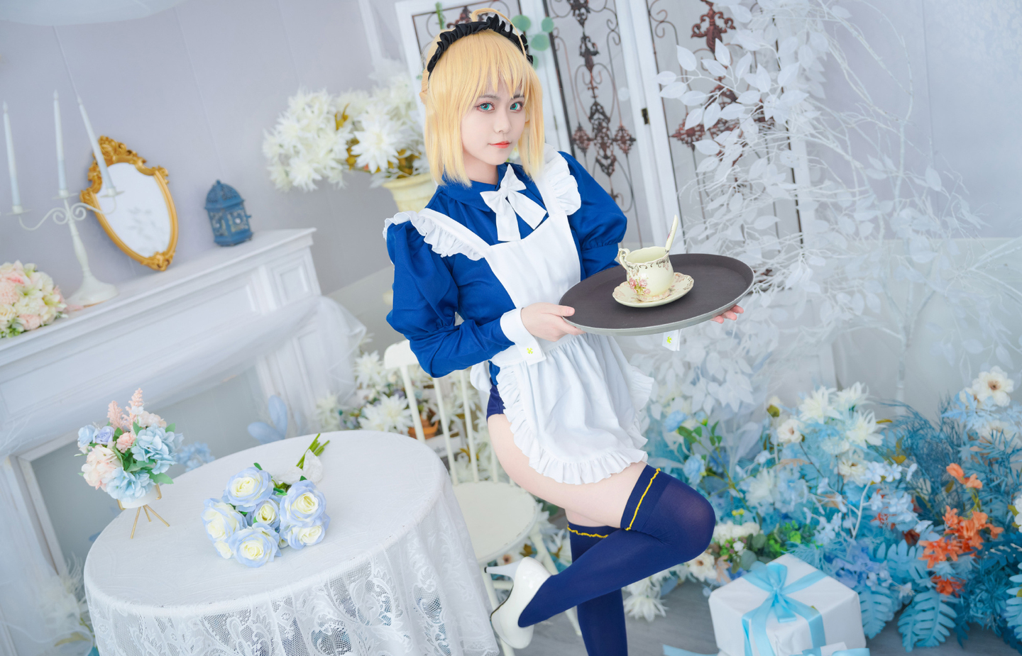 《Fate》X毛 女仆装cosplay (4/9) 《Fate》X毛 女仆装cosplay 第4张 - X毛图集