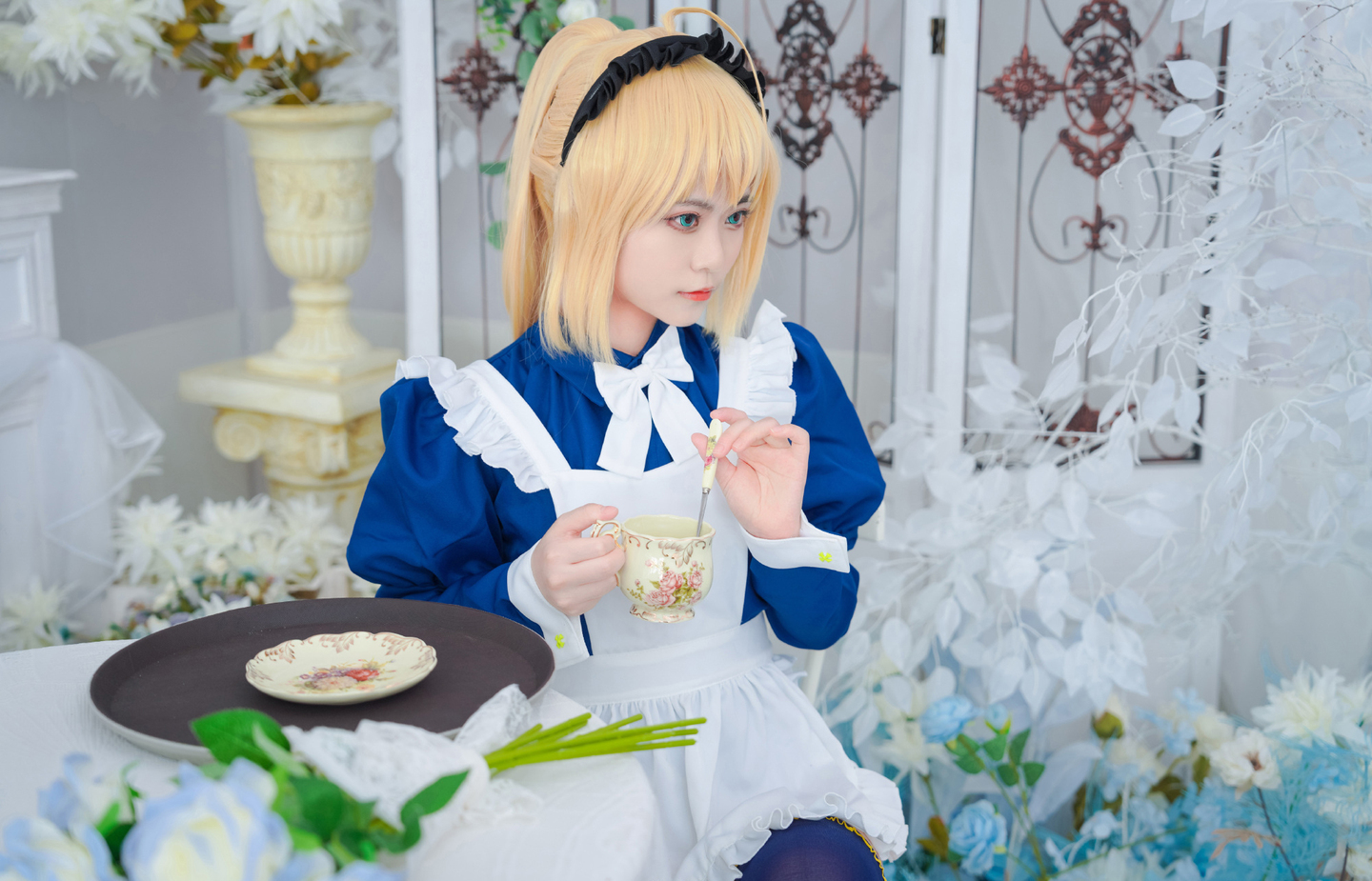 《Fate》X毛 女仆装cosplay (6/9) 《Fate》X毛 女仆装cosplay 第6张 - X毛图集
