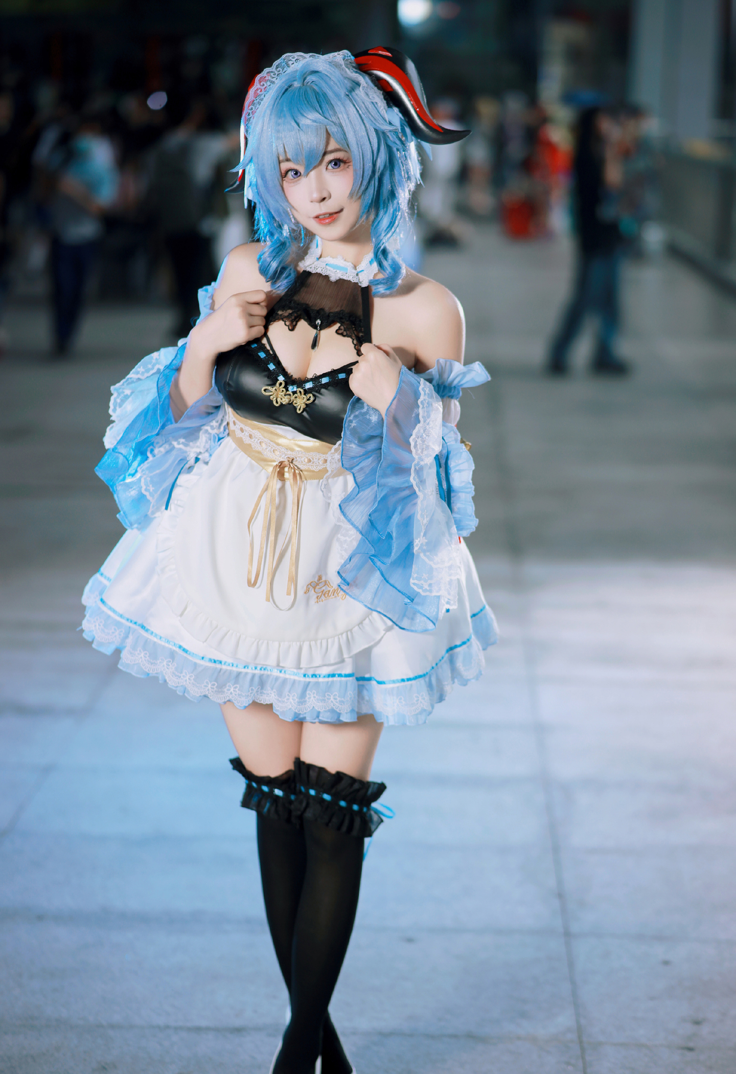 《原神》甘雨cosplay (1/9) 《原神》甘雨cosplay 第1张 - 甘雨图集
