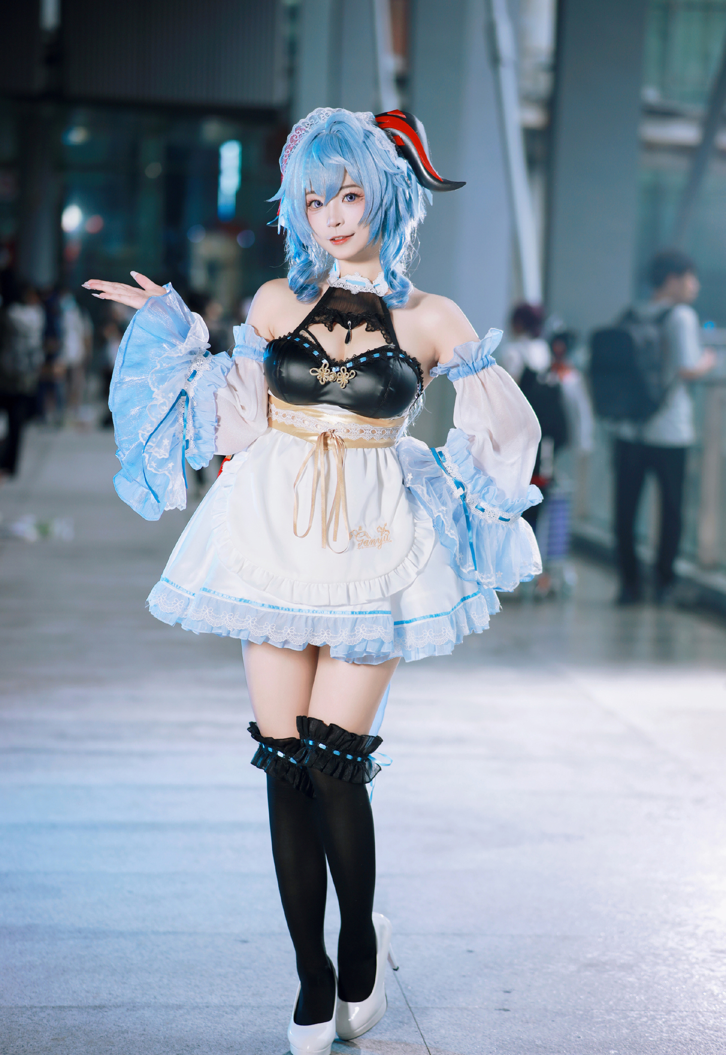 《原神》甘雨cosplay (2/9) 《原神》甘雨cosplay 第2张 - 甘雨图集
