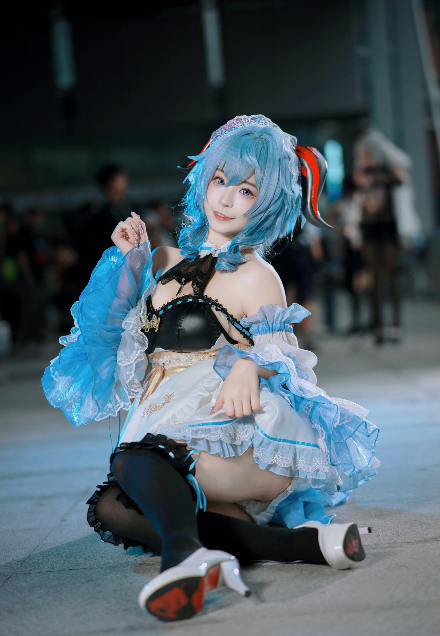 《原神》甘雨cosplay (7/9) 《原神》甘雨cosplay 第7张 - 甘雨图集