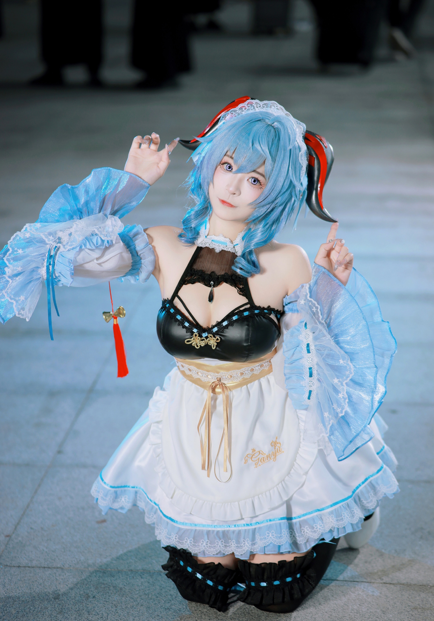 《原神》甘雨cosplay (9/9) 《原神》甘雨cosplay 第9张 - 甘雨图集