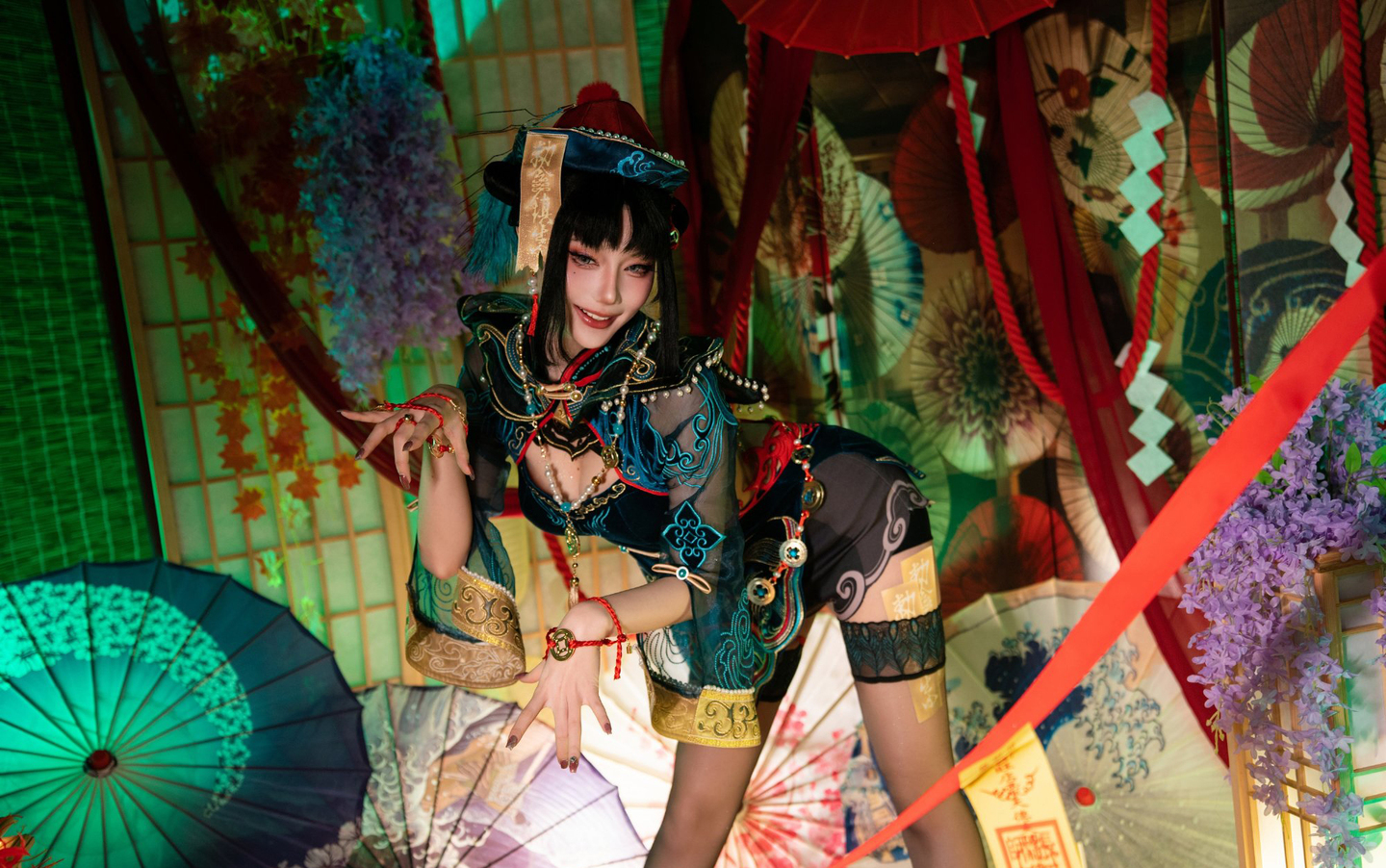 《永劫无间》小僵尸玉玲珑cosplay (8/14) 《永劫无间》小僵尸玉玲珑cosplay 第8张 - 玉玲珑图集