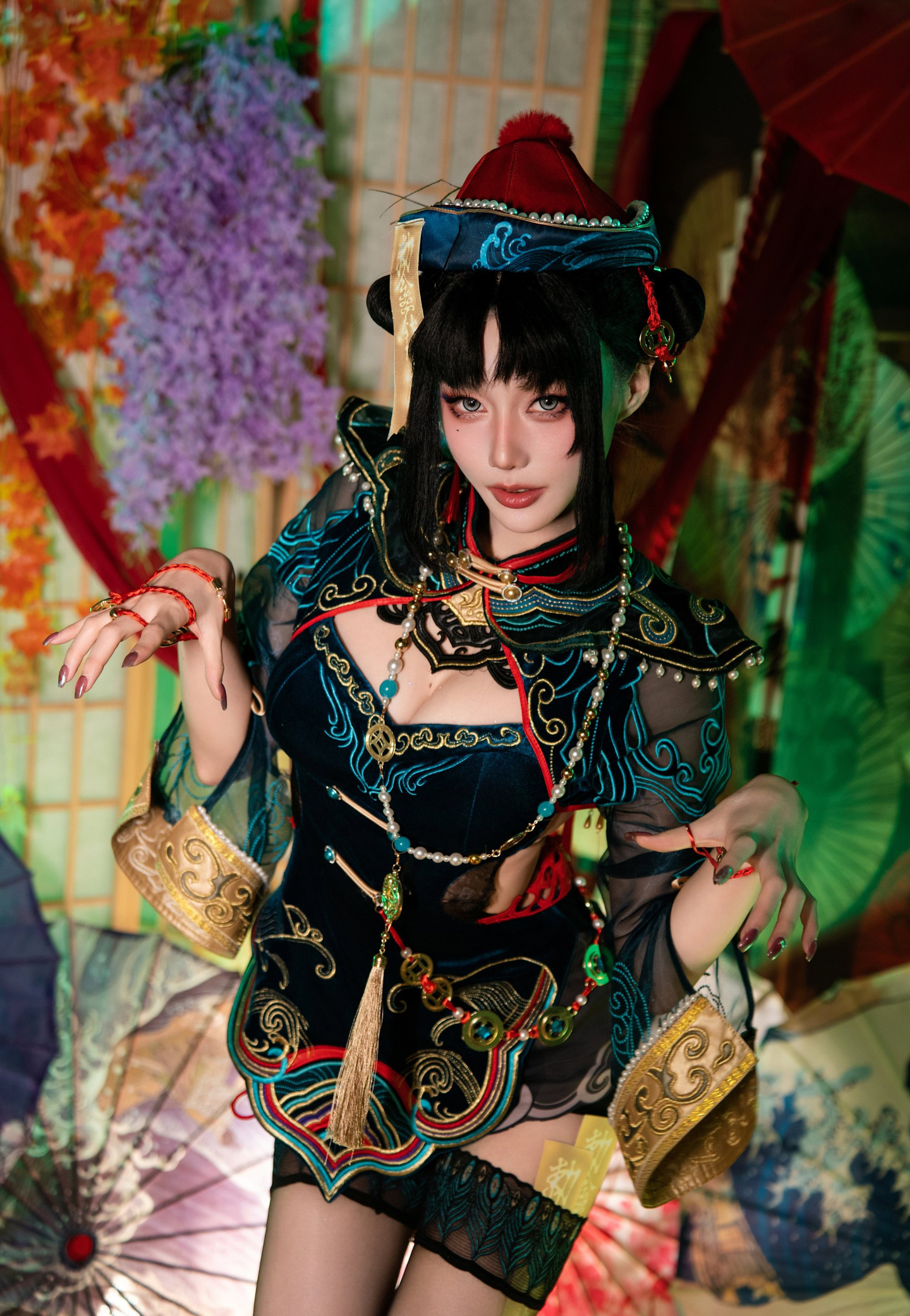 《永劫无间》小僵尸玉玲珑cosplay (9/14) 《永劫无间》小僵尸玉玲珑cosplay 第9张 - 玉玲珑图集