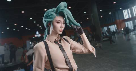 《宝可梦地平线》辛俐cosplay (3/9) 《宝可梦地平线》辛俐cosplay 第3张 - 辛俐图集
