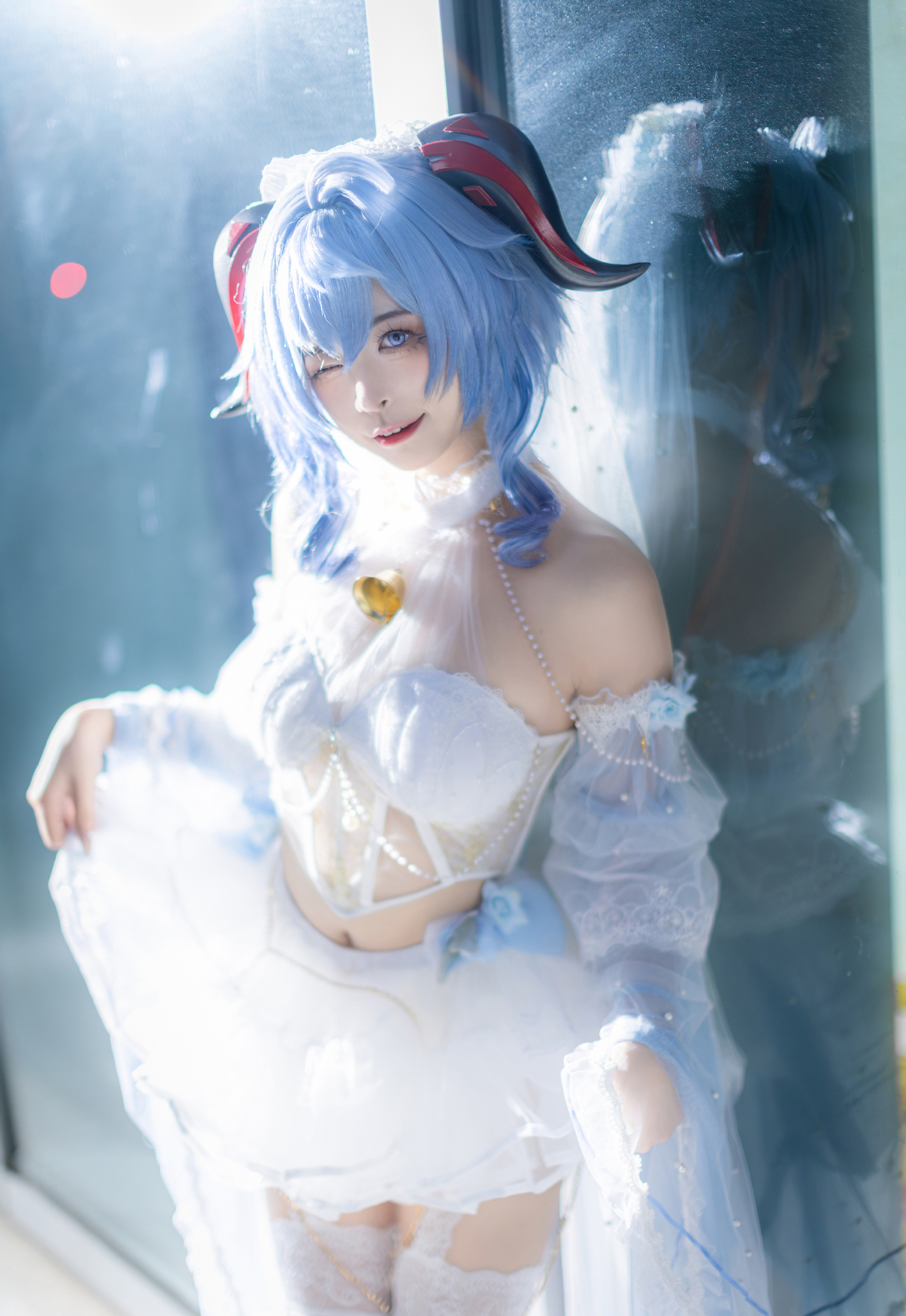 《原神》 椰羊花嫁cosplay | 冉冉不甜vcos椰羊甘雨-coser家,cosplay爱好者,二次元聚集地,动漫文化,新番资讯,ACG,Coser展示