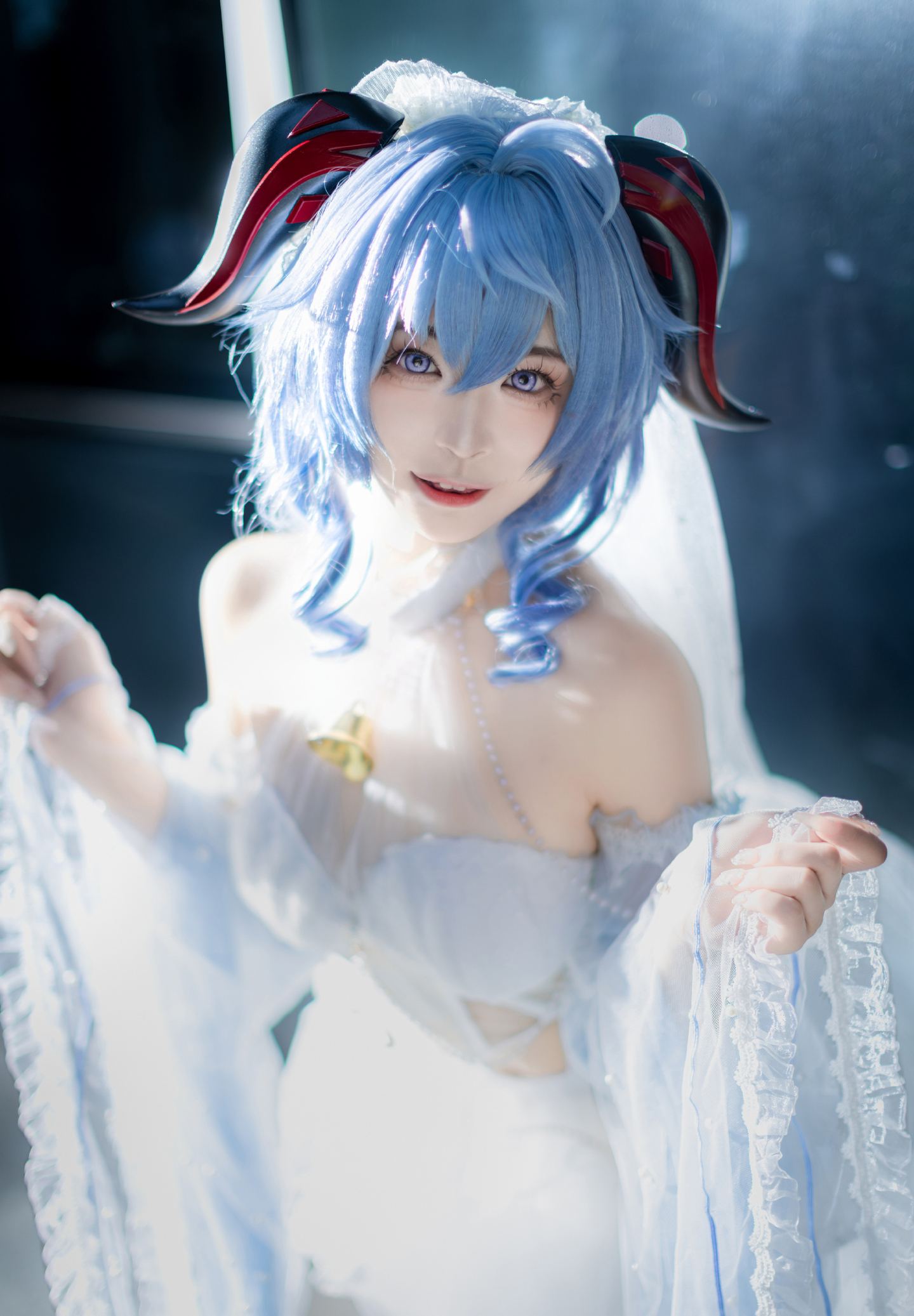 《原神》 椰羊花嫁cosplay 第2张 - 椰羊甘雨图集