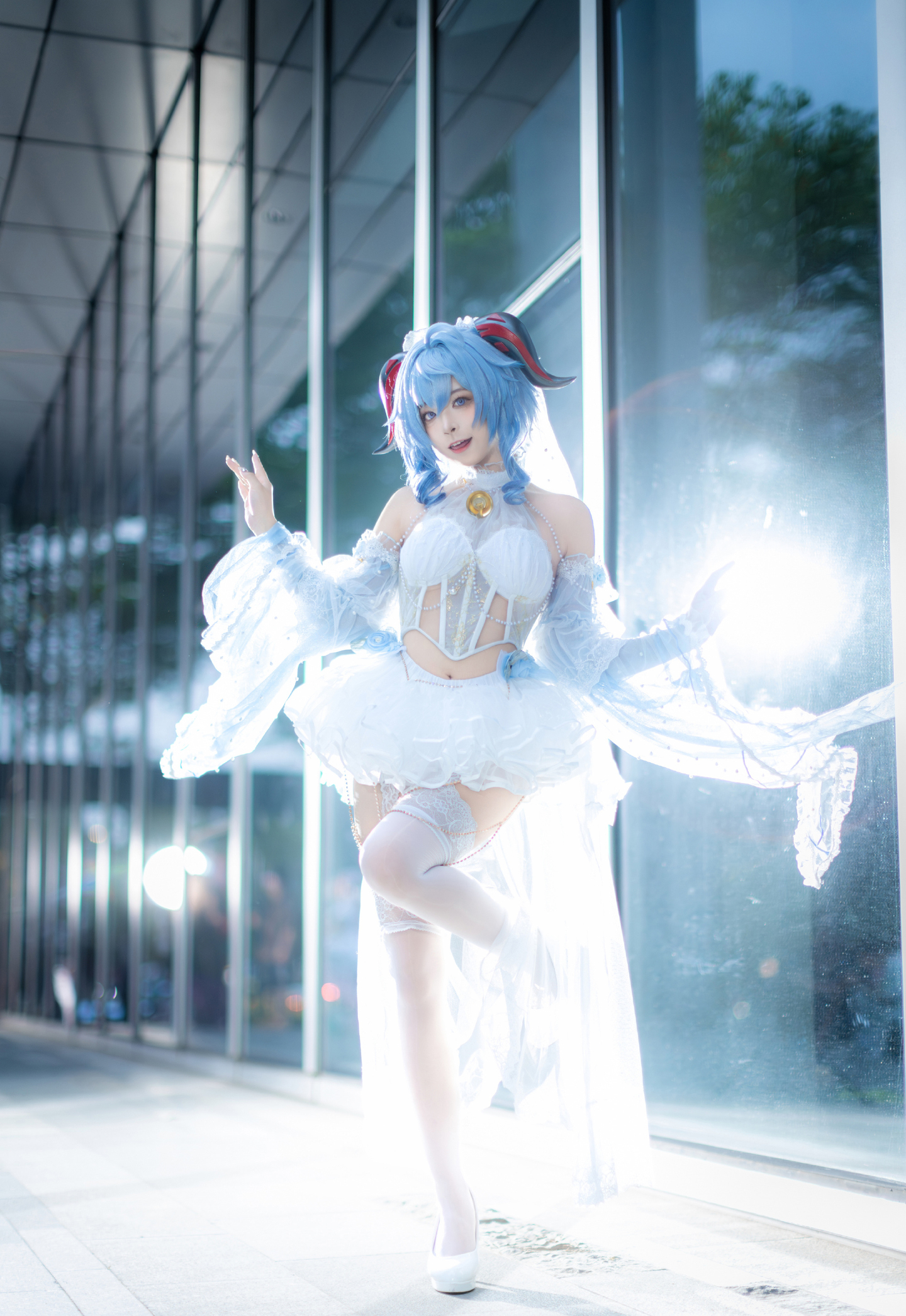 《原神》 椰羊花嫁cosplay 第3张 - 椰羊甘雨图集