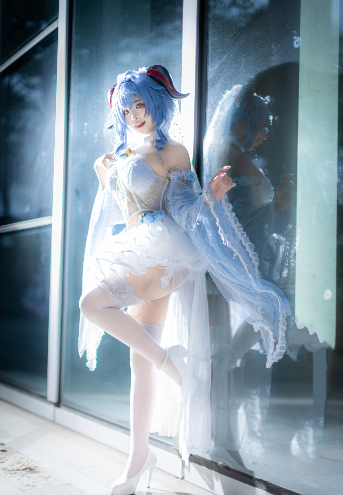 《原神》 椰羊花嫁cosplay 第4张 - 椰羊甘雨图集