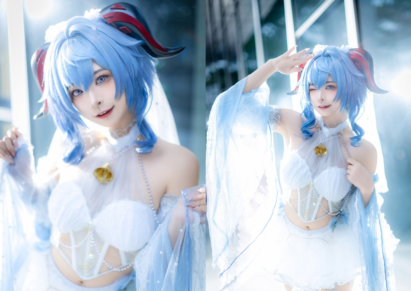 《原神》 椰羊花嫁cosplay 第7张 - 椰羊甘雨图集