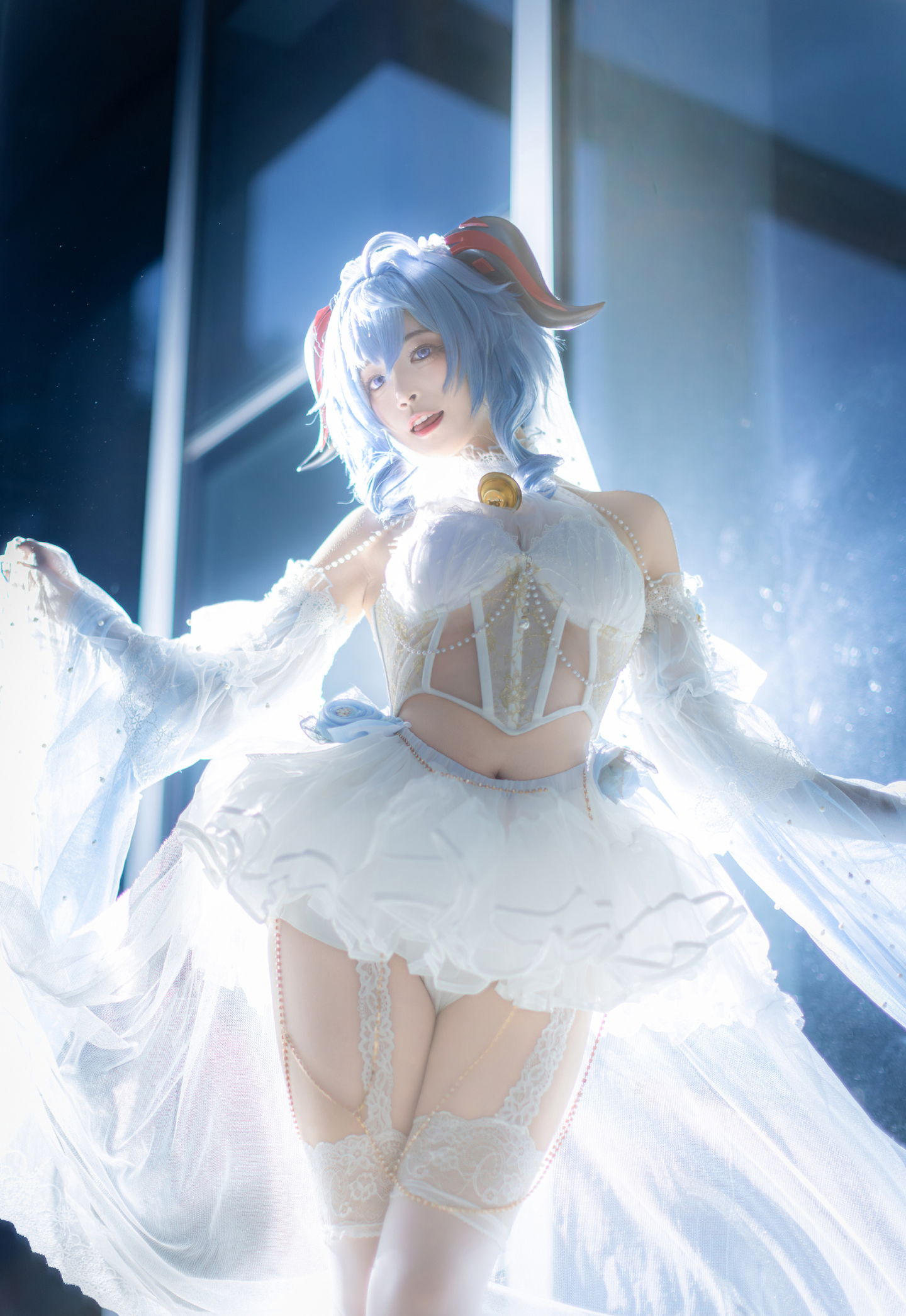 《原神》 椰羊花嫁cosplay 第9张 - 椰羊甘雨图集
