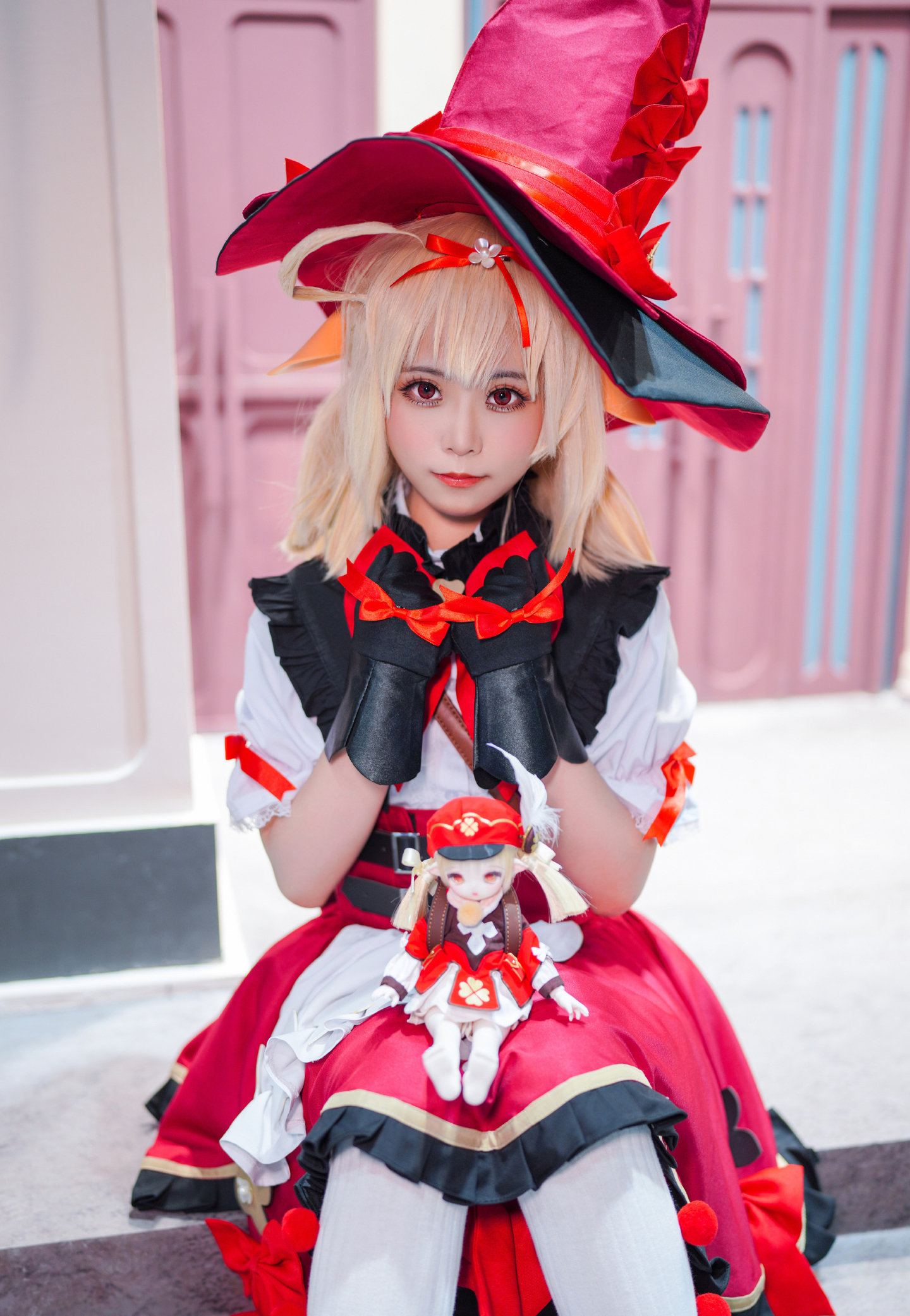 《原神》可莉cosplay (2/11) 《原神》可莉cosplay 第2张 - 可莉图集