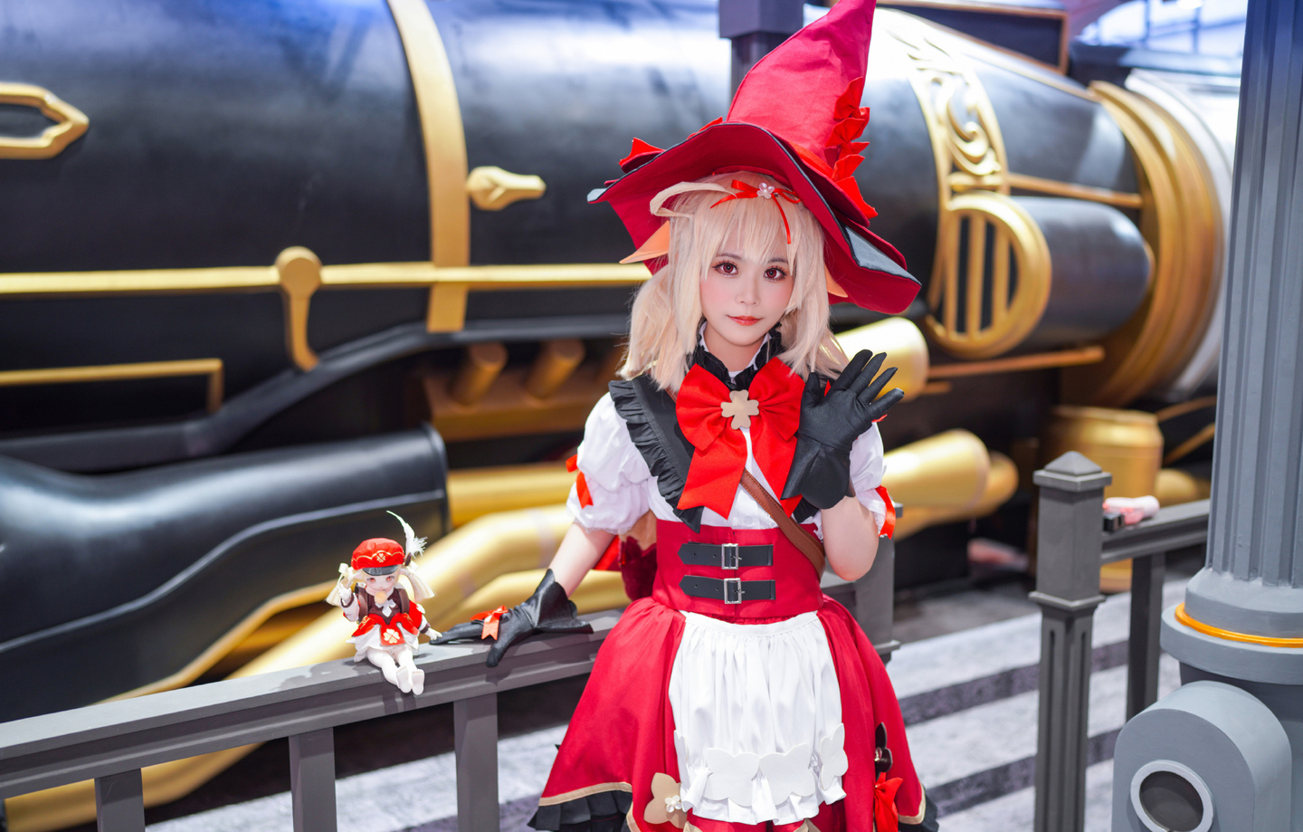 《原神》可莉cosplay (4/11) 《原神》可莉cosplay 第4张 - 可莉图集