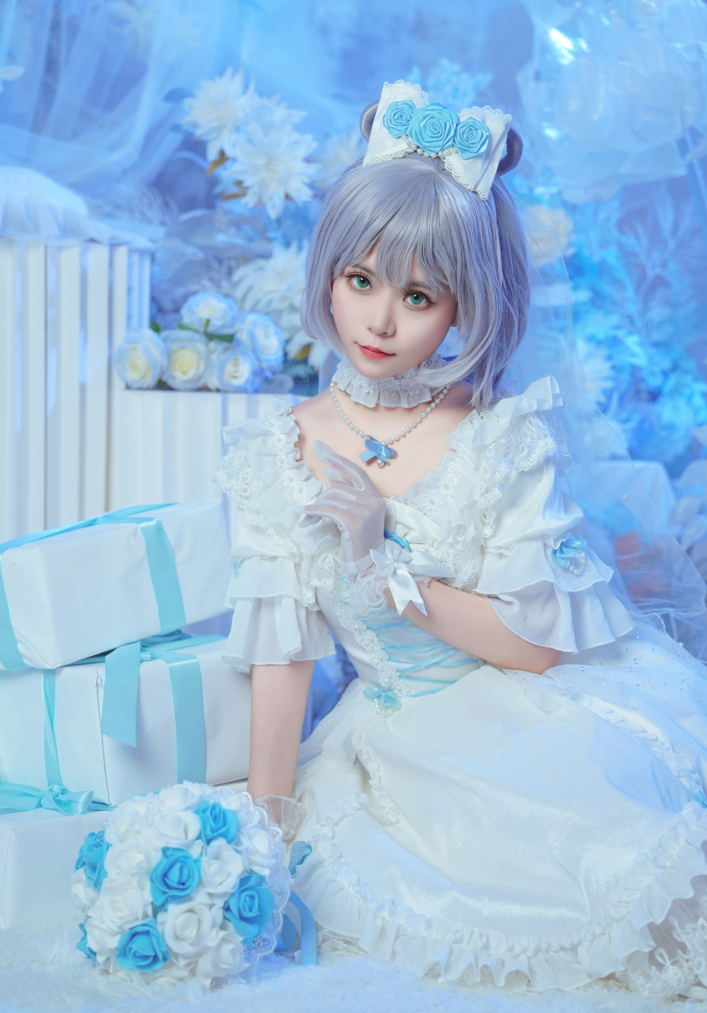 洛天依蔷薇花嫁cosplay | 洛城雪Yukicos洛天依-coser家，cosplay爱好者，二次元聚集地，动漫文化，新番资讯，ACG，Coser展示