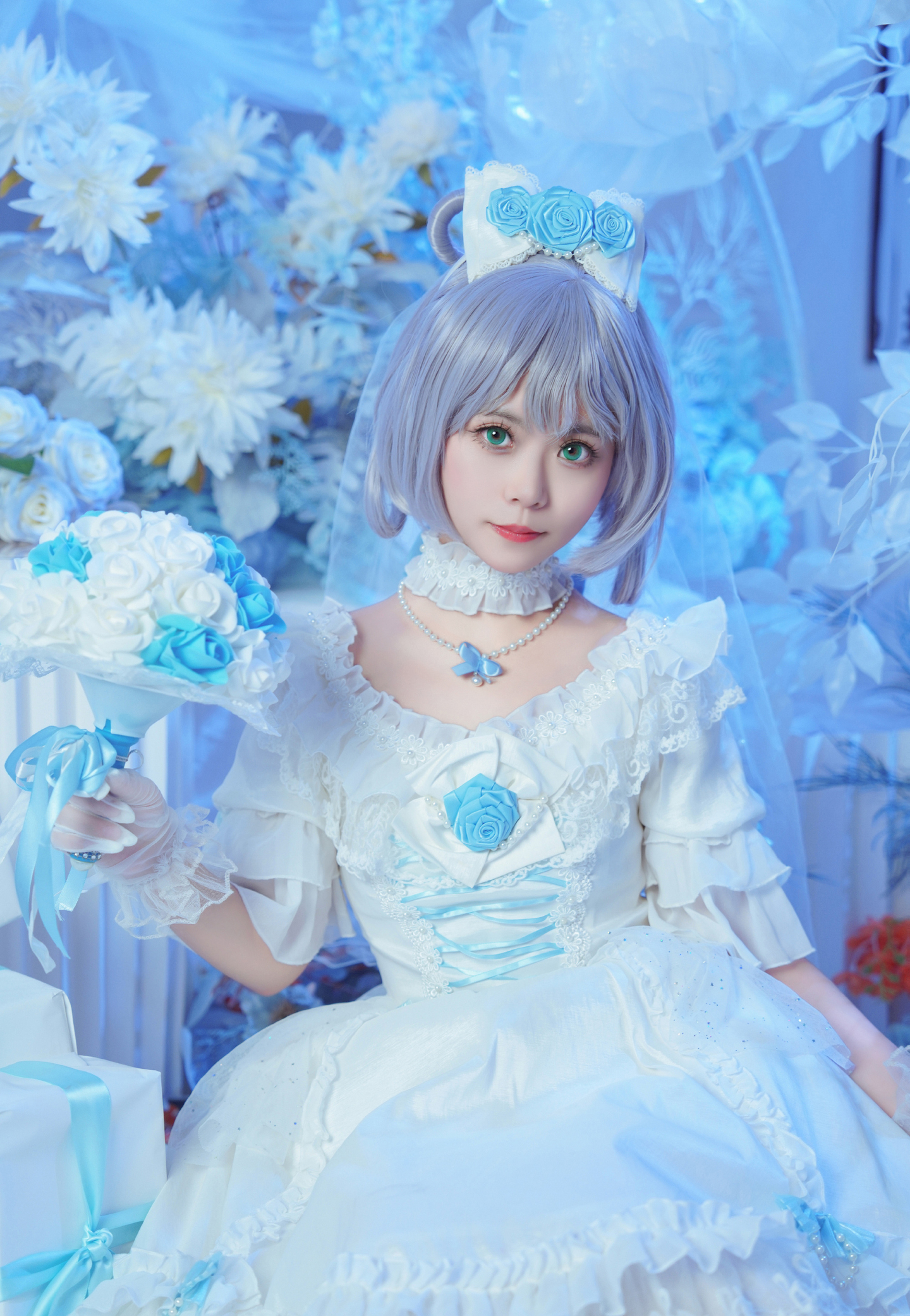 洛天依蔷薇花嫁cosplay (5/11) 洛天依蔷薇花嫁cosplay 第5张 - 洛天依图集