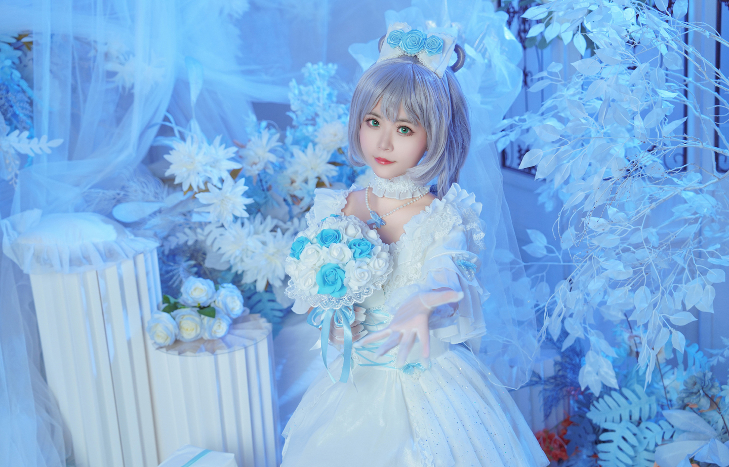 洛天依蔷薇花嫁cosplay (9/11) 洛天依蔷薇花嫁cosplay 第9张 - 洛天依图集