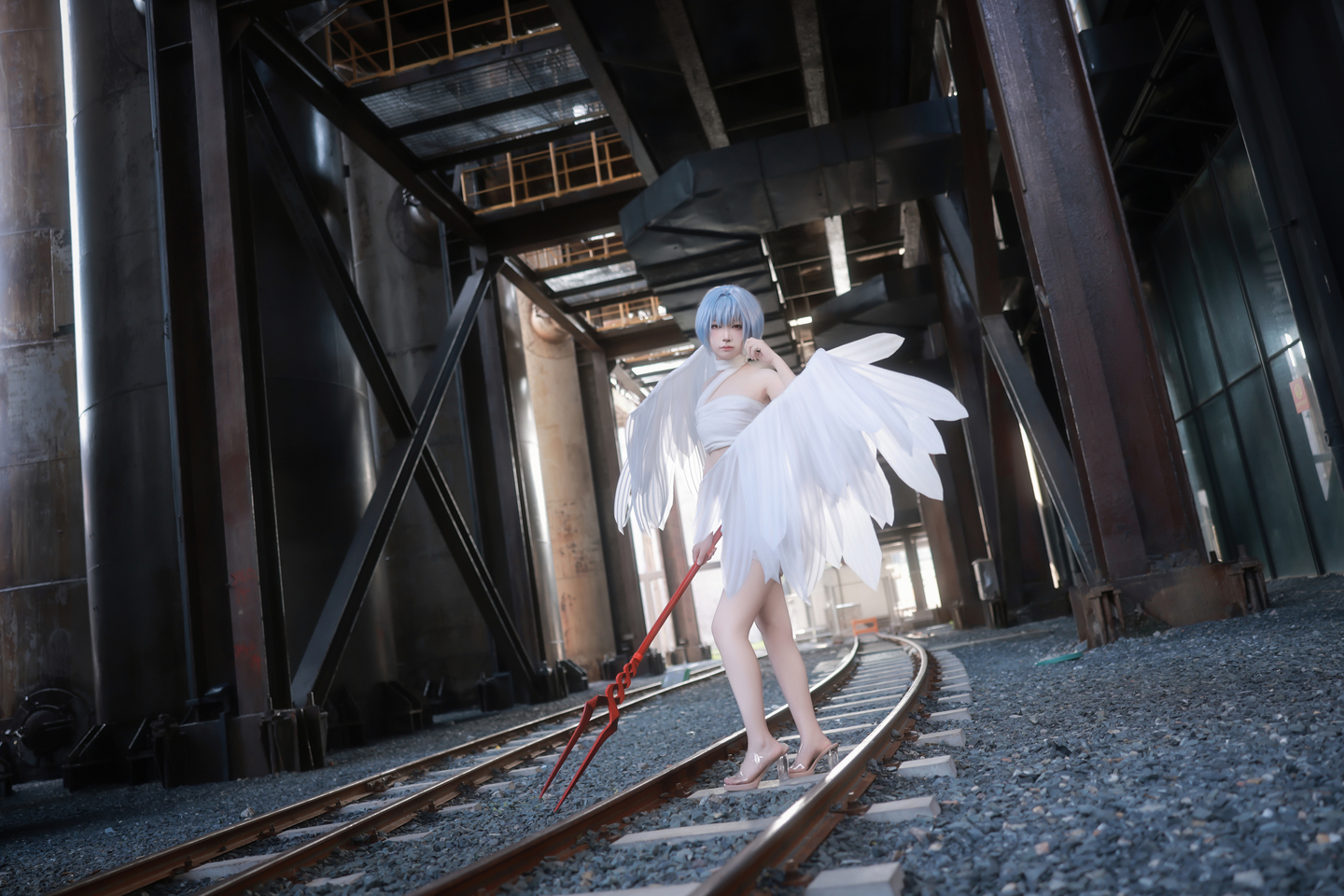 《新世纪福音战士》绫波丽cosplay (2/8) 《新世纪福音战士》绫波丽cosplay 第2张 - 绫波丽图集