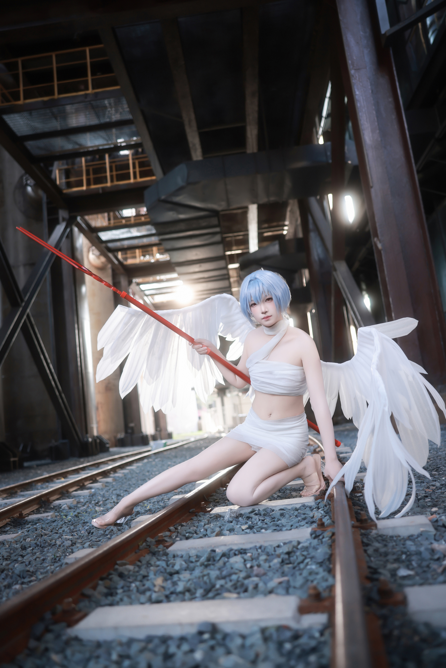 《新世纪福音战士》绫波丽cosplay (5/8) 《新世纪福音战士》绫波丽cosplay 第5张 - 绫波丽图集