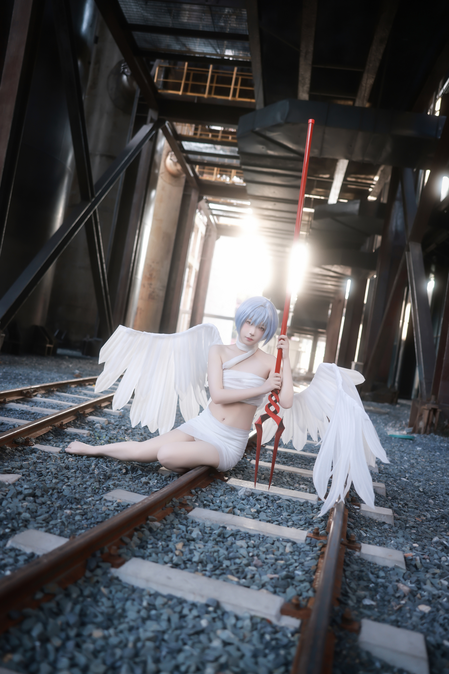《新世纪福音战士》绫波丽cosplay (6/8) 《新世纪福音战士》绫波丽cosplay 第6张 - 绫波丽图集