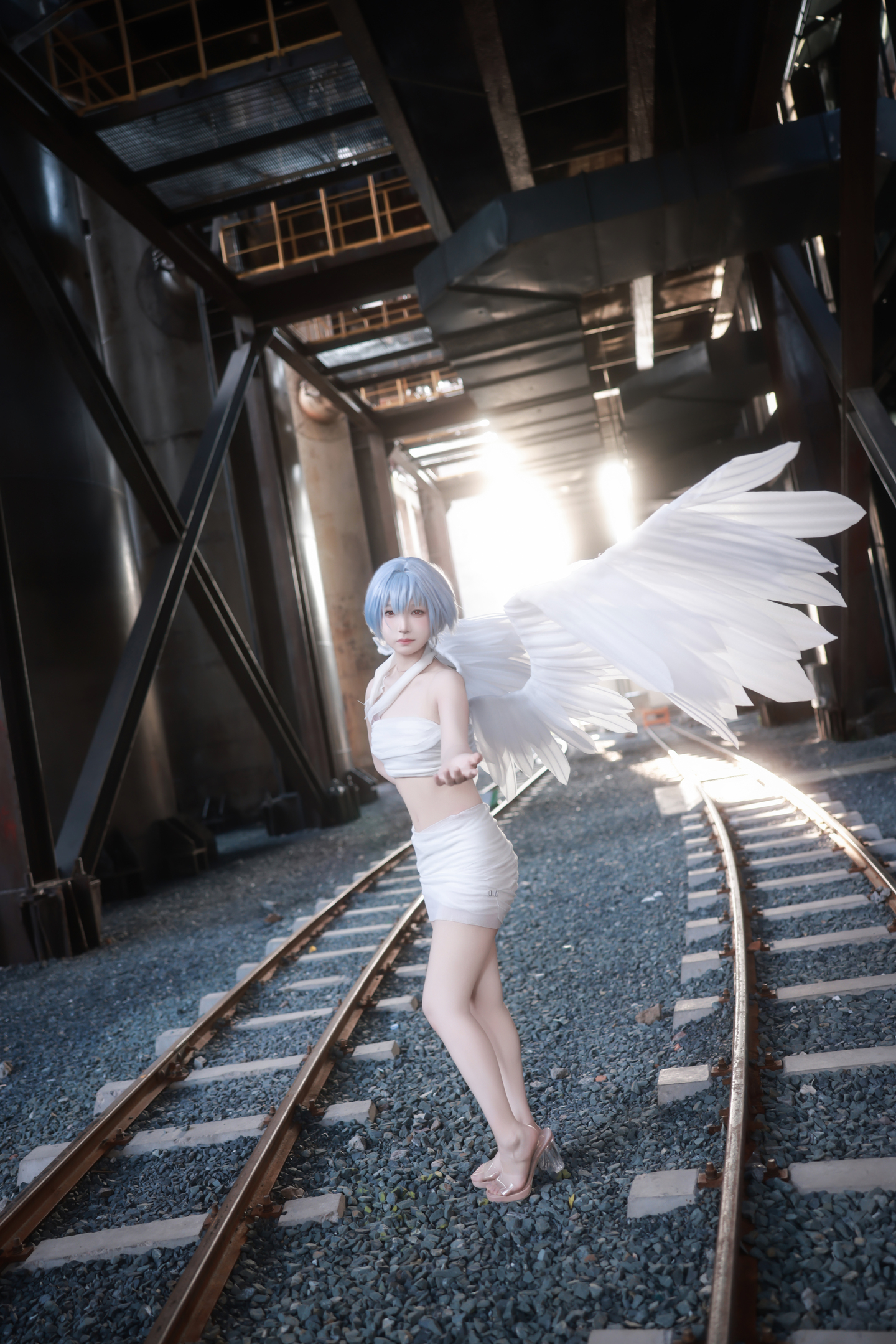 《新世纪福音战士》绫波丽cosplay (7/8) 《新世纪福音战士》绫波丽cosplay 第7张 - 绫波丽图集