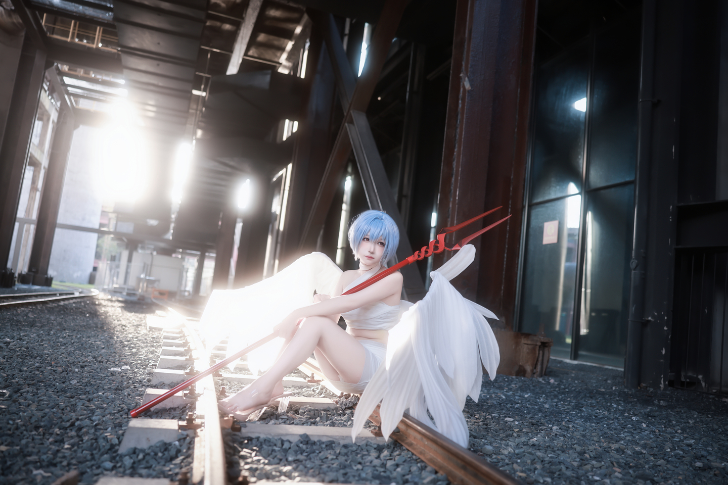 《新世纪福音战士》绫波丽cosplay (8/8) 《新世纪福音战士》绫波丽cosplay 第8张 - 绫波丽图集