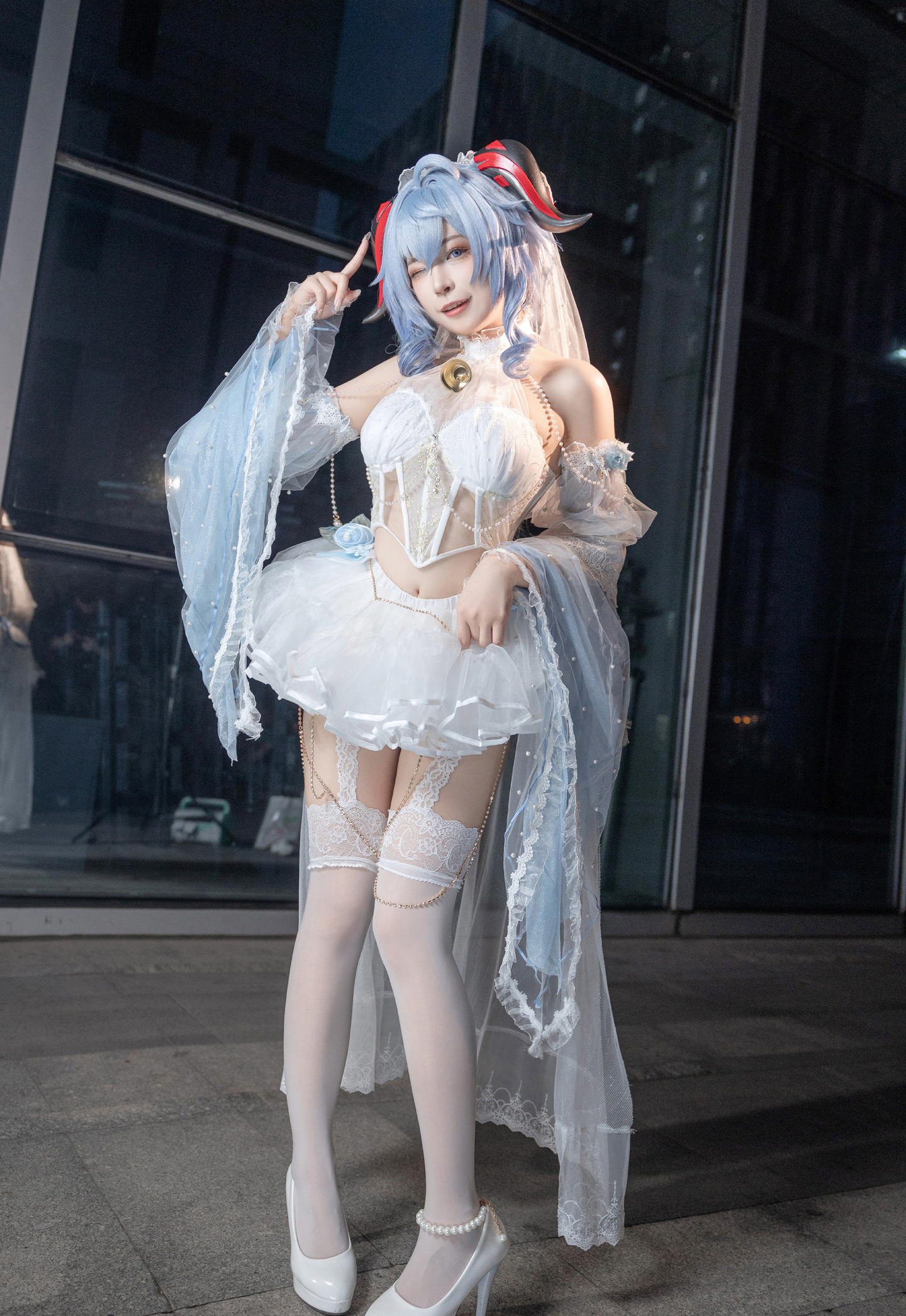 《原神》甘雨cosplay (2/9) 《原神》甘雨cosplay 第2张 - 甘雨图集