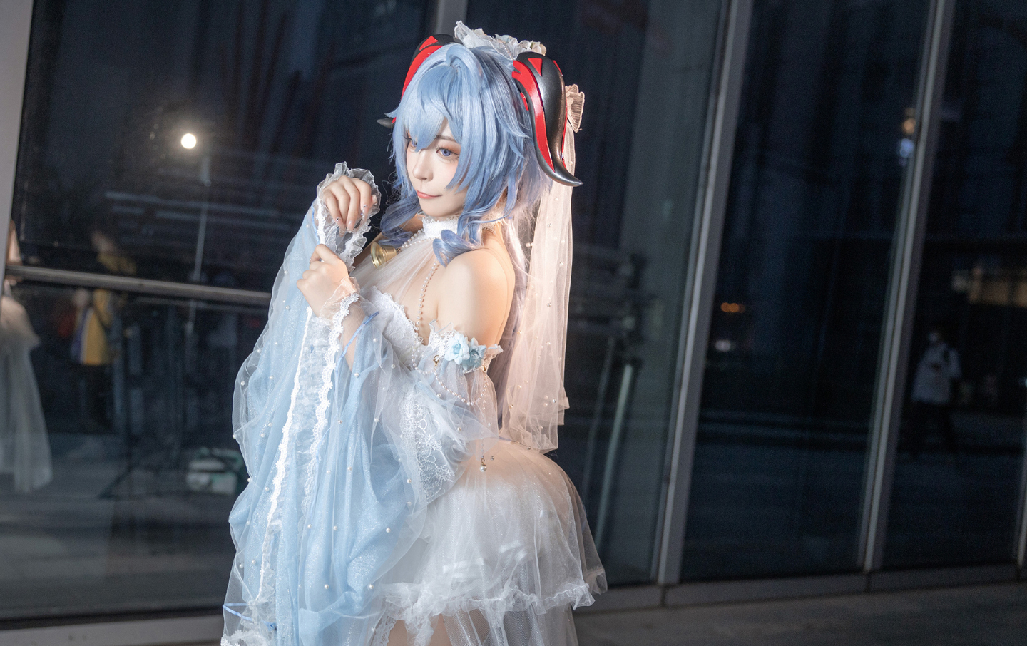 《原神》甘雨cosplay (3/9) 《原神》甘雨cosplay 第3张 - 甘雨图集