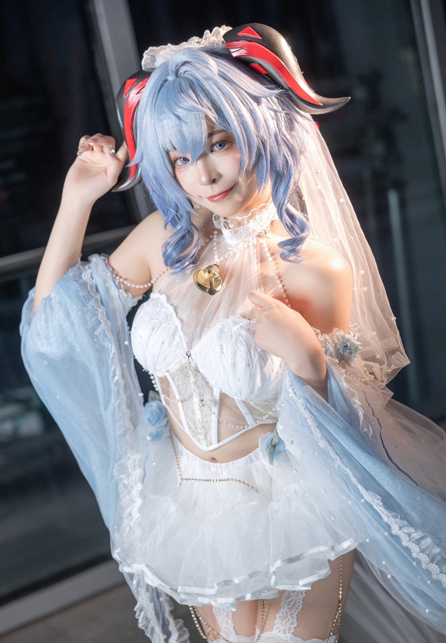 《原神》甘雨cosplay (5/9) 《原神》甘雨cosplay 第5张 - 甘雨图集