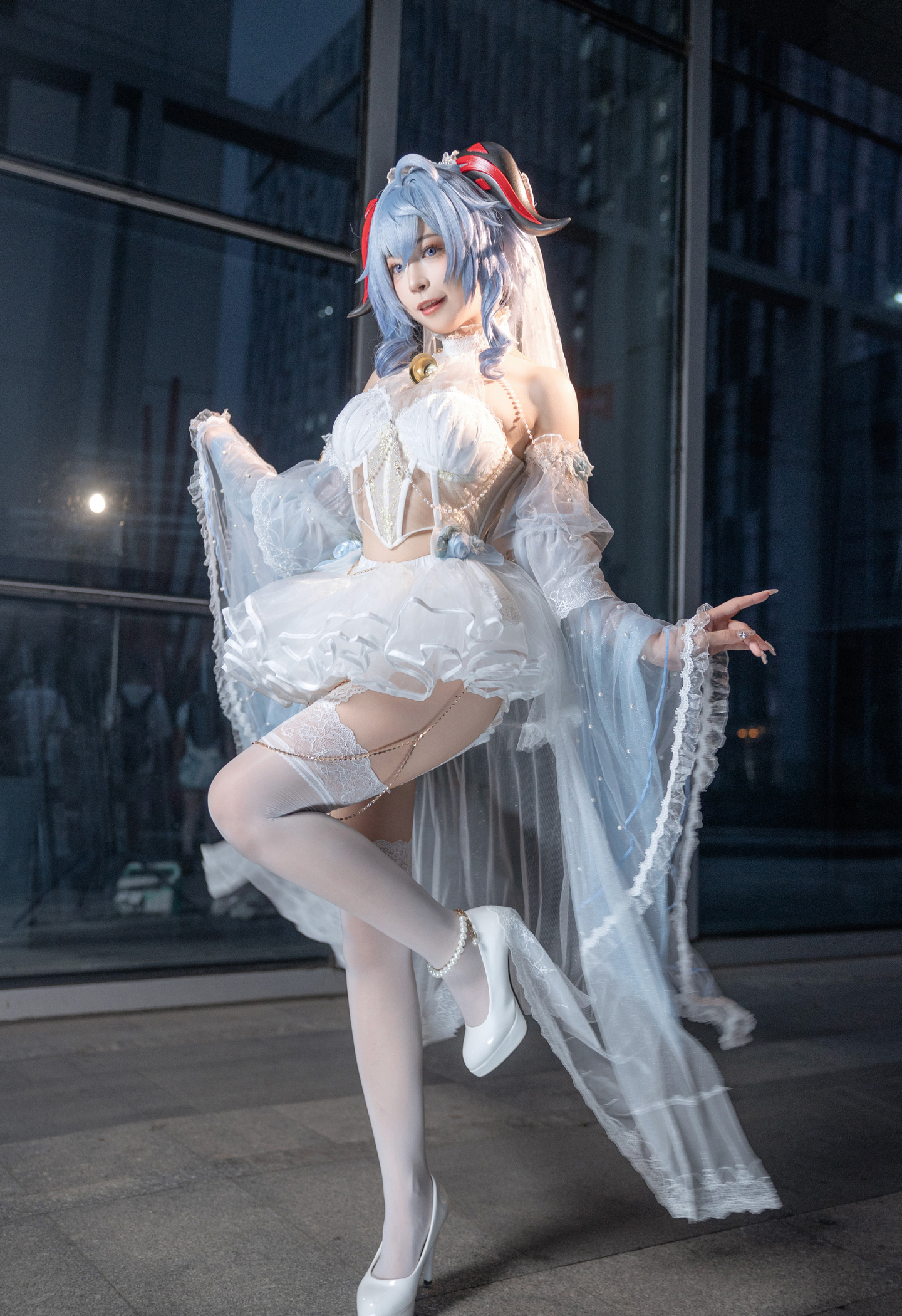 《原神》甘雨cosplay (6/9) 《原神》甘雨cosplay 第6张 - 甘雨图集