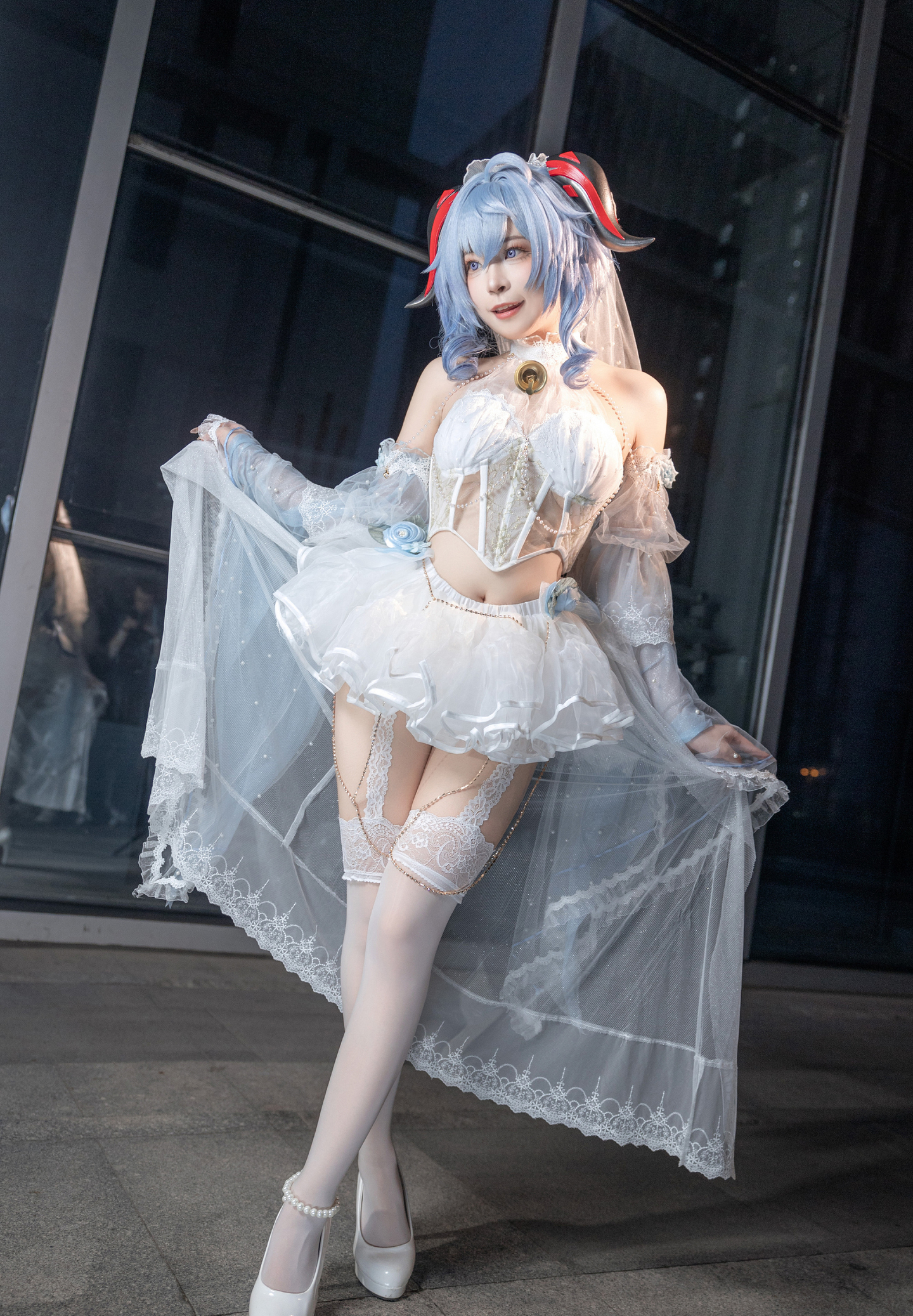 《原神》甘雨cosplay (7/9) 《原神》甘雨cosplay 第7张 - 甘雨图集