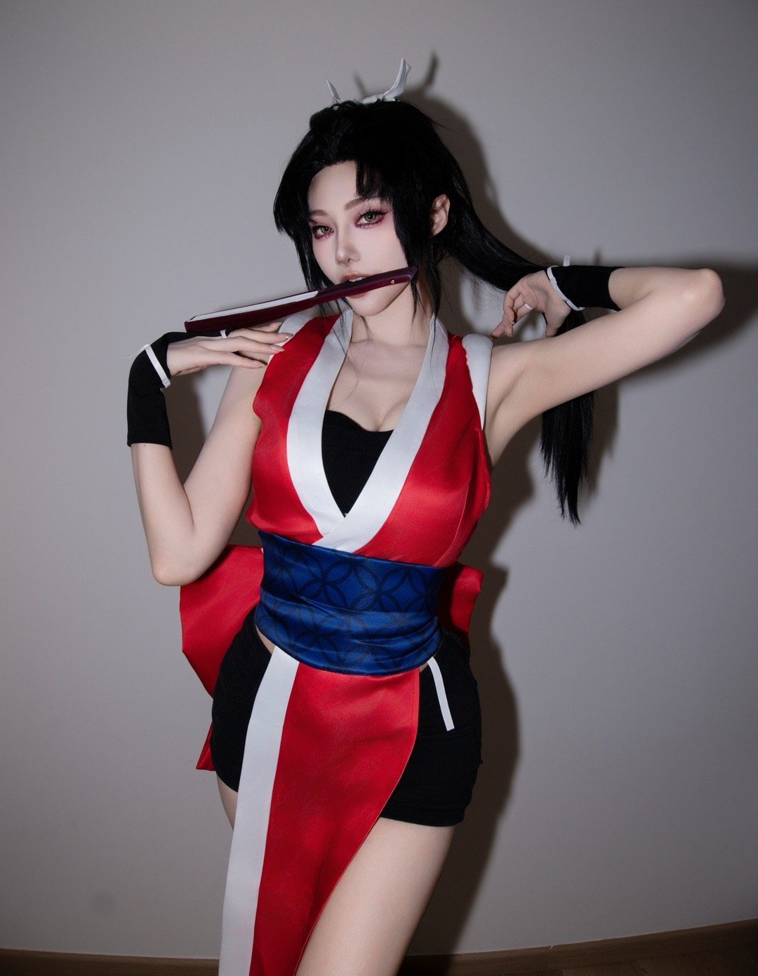 《街霸》不知火舞cosplay | 如月灰cos不知火舞-coser家，cosplay爱好者，二次元聚集地，动漫文化，新番资讯，ACG，Coser展示