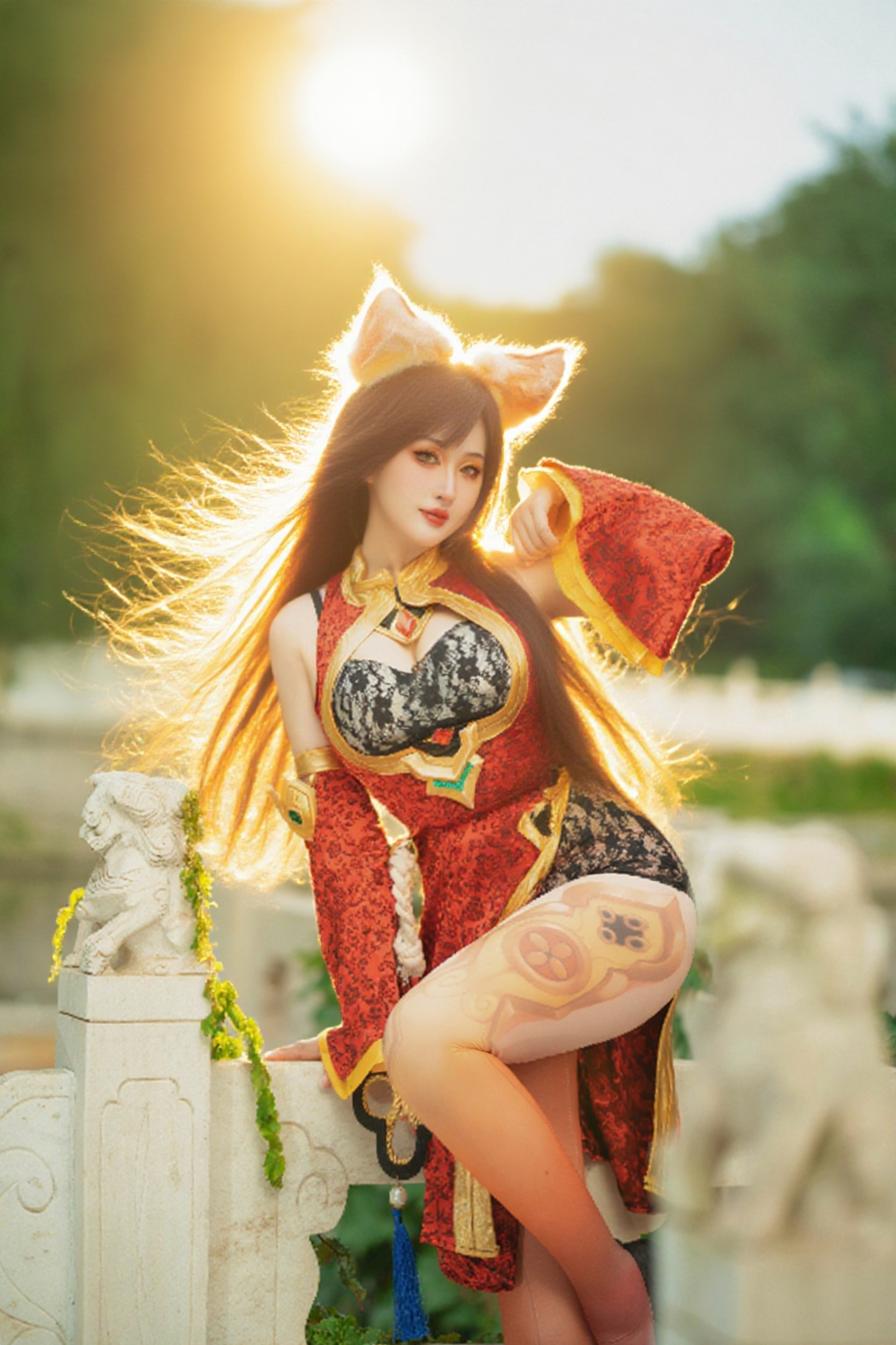 王者荣耀 少女阿狸 妲己皮肤cosplay (2/9) 王者荣耀 少女阿狸 妲己皮肤cosplay 第2张 - 妲己图集