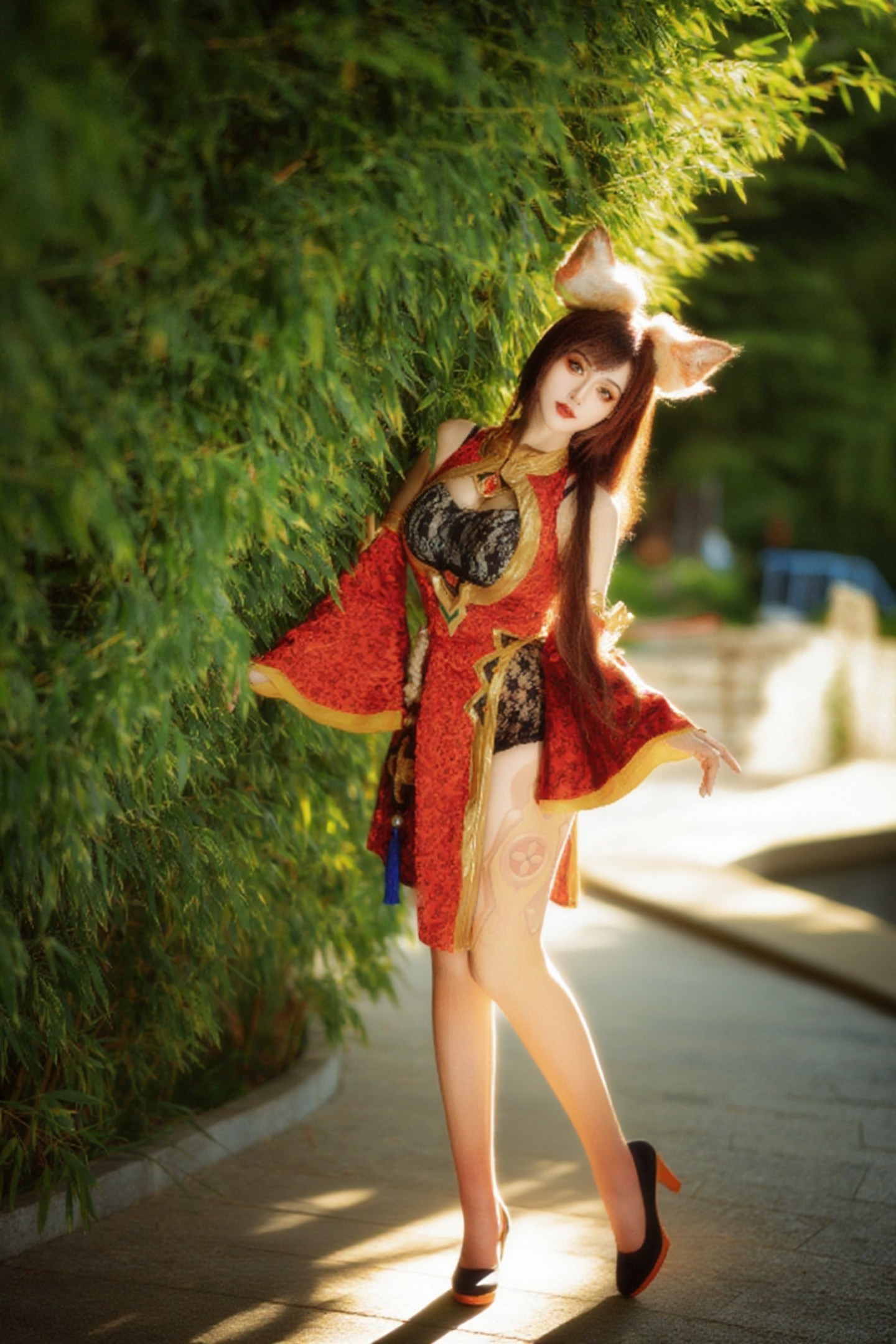 王者荣耀 少女阿狸 妲己皮肤cosplay (3/9) 王者荣耀 少女阿狸 妲己皮肤cosplay 第3张 - 妲己图集