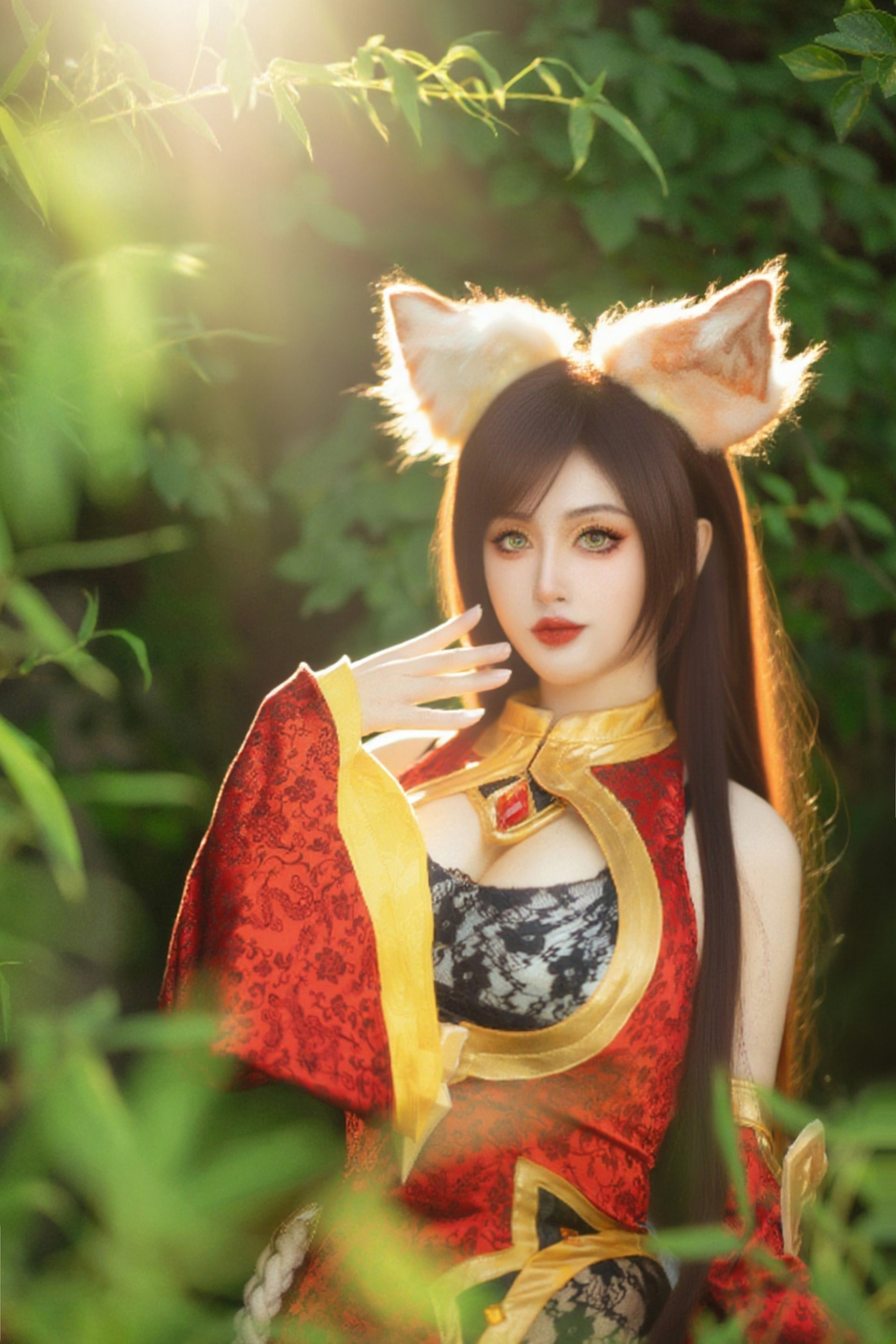 王者荣耀 少女阿狸 妲己皮肤cosplay (5/9) 王者荣耀 少女阿狸 妲己皮肤cosplay 第5张 - 妲己图集
