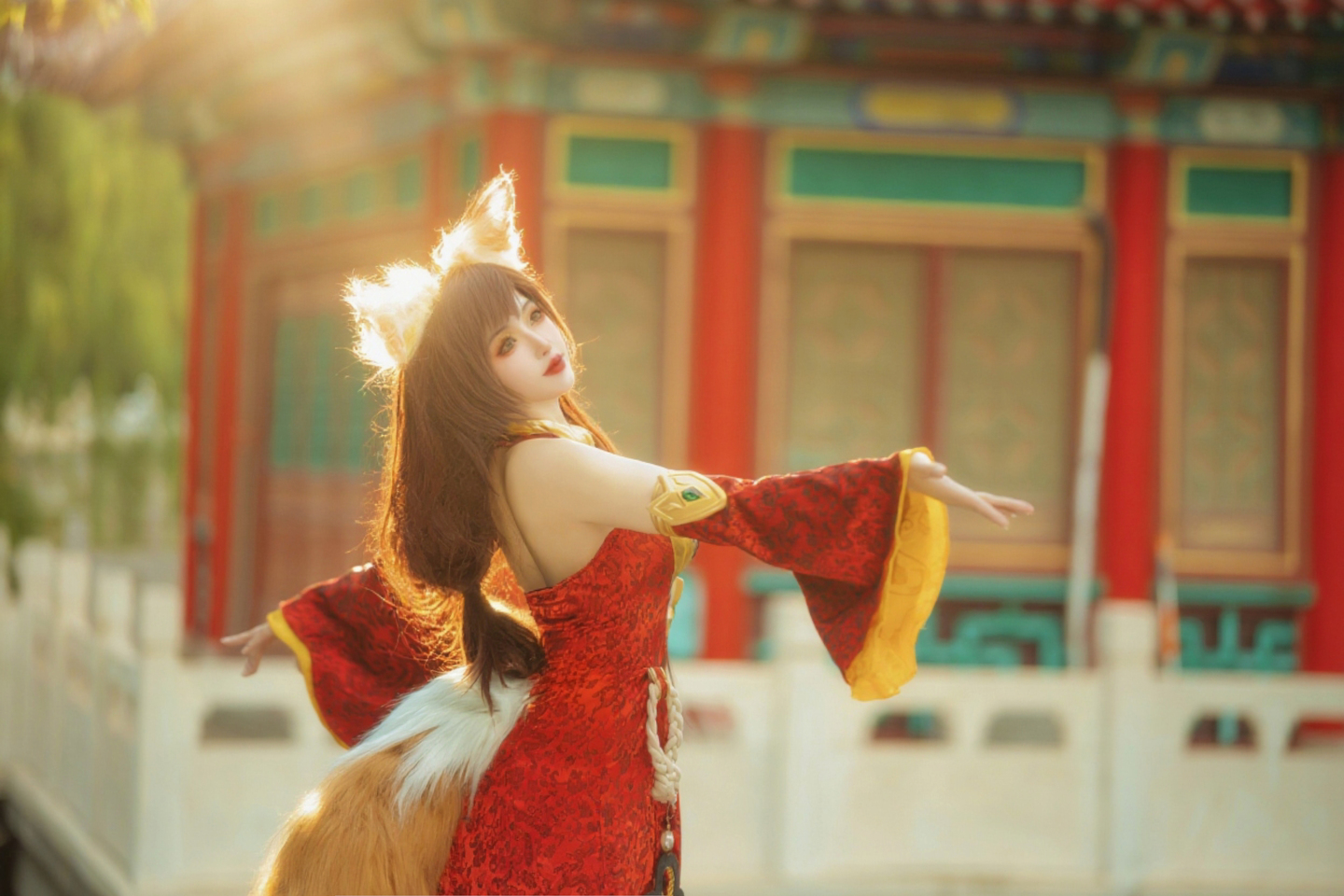 王者荣耀 少女阿狸 妲己皮肤cosplay (6/9) 王者荣耀 少女阿狸 妲己皮肤cosplay 第6张 - 妲己图集
