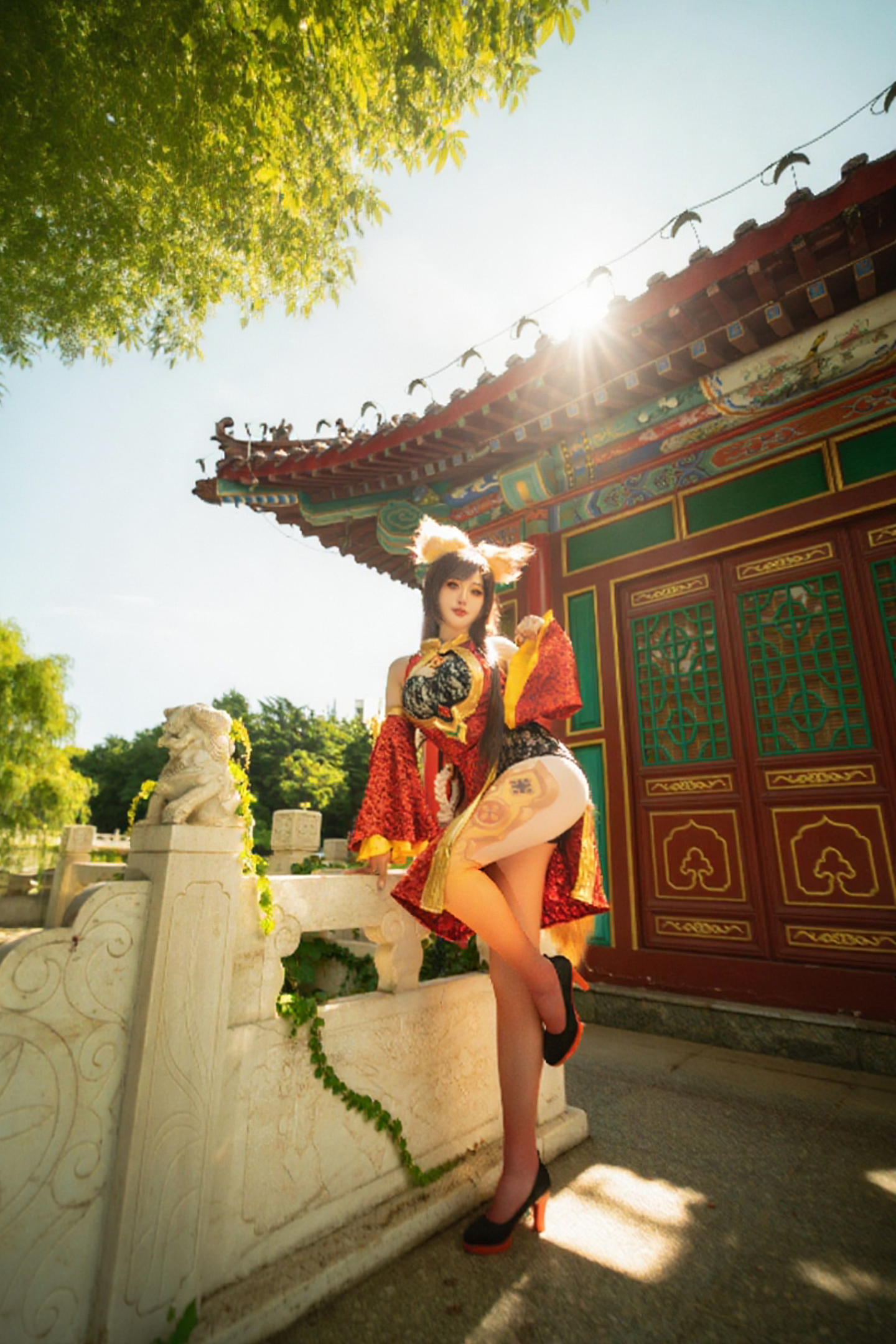 王者荣耀 少女阿狸 妲己皮肤cosplay (7/9) 王者荣耀 少女阿狸 妲己皮肤cosplay 第7张 - 妲己图集