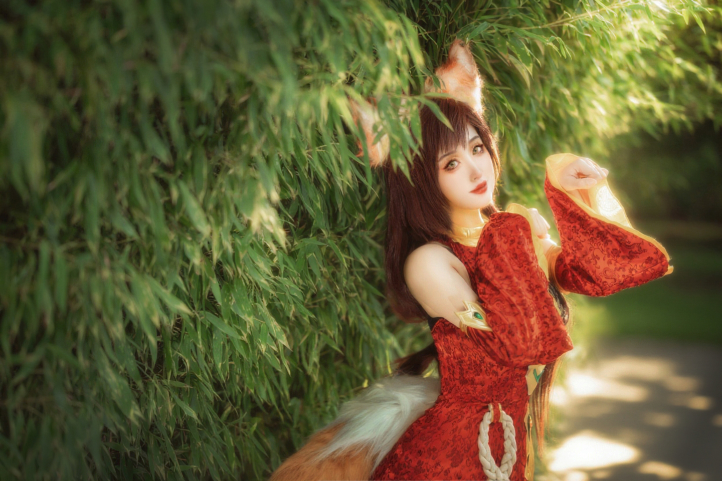 王者荣耀 少女阿狸 妲己皮肤cosplay (8/9) 王者荣耀 少女阿狸 妲己皮肤cosplay 第8张 - 妲己图集