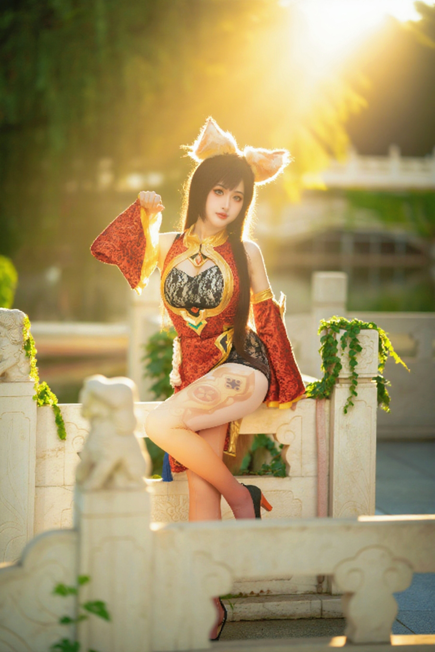 王者荣耀 少女阿狸 妲己皮肤cosplay (9/9) 王者荣耀 少女阿狸 妲己皮肤cosplay 第9张 - 妲己图集