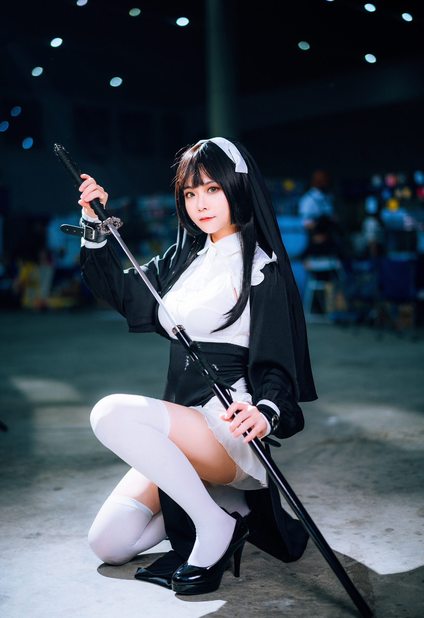 《战锤40K》战斗修女cosplay (5/10) 《战锤40K》战斗修女cosplay 第5张 - 战斗修女图集