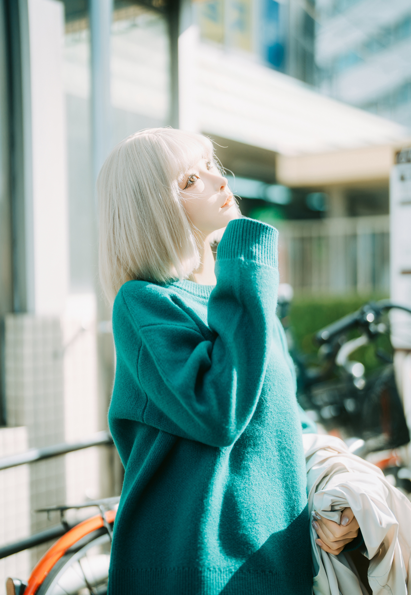 《秋寻》绿毛衣少女 写真 | COSER之家精选图集-coser家，cosplay爱好者，二次元聚集地，动漫文化，新番资讯，ACG，Coser展示