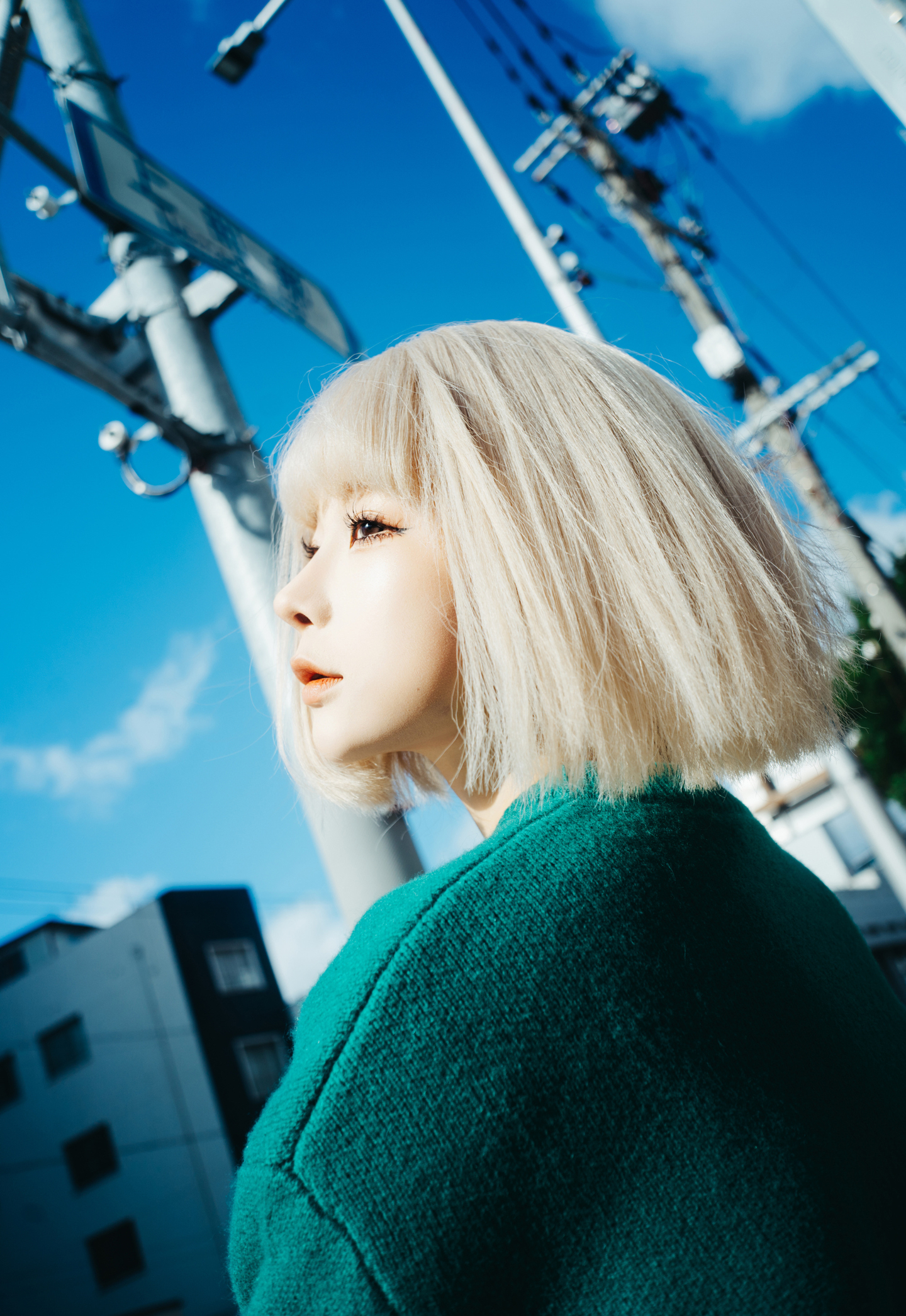 《秋寻》绿毛衣少女 写真 (2/12) 《秋寻》绿毛衣少女 写真 第2张 - cosplay图集