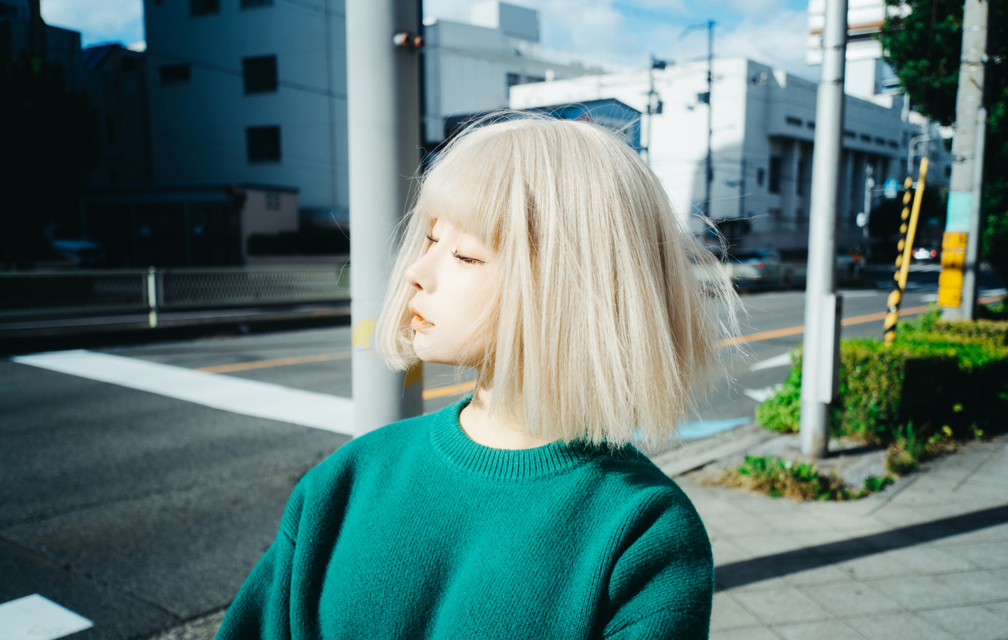 《秋寻》绿毛衣少女 写真 (5/12) 《秋寻》绿毛衣少女 写真 第5张 - cosplay图集