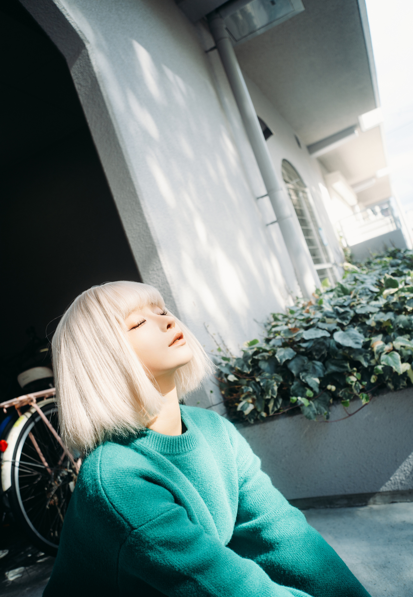 《秋寻》绿毛衣少女 写真 (8/12) 《秋寻》绿毛衣少女 写真 第8张 - cosplay图集