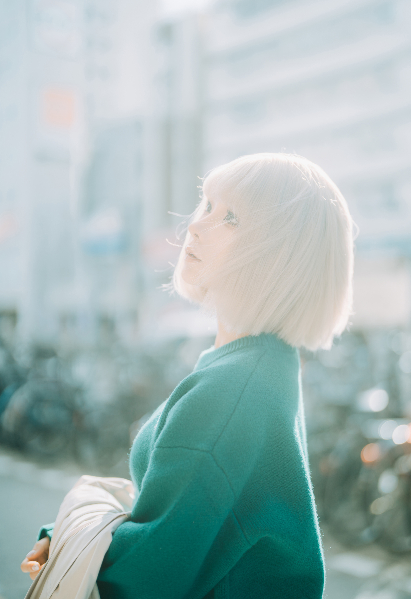 《秋寻》绿毛衣少女 写真 (12/12) 《秋寻》绿毛衣少女 写真 第12张 - cosplay图集