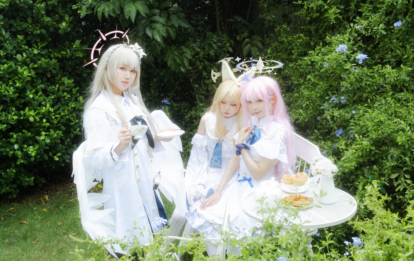 《蔚蓝档案》 圣三一茶话会 圣娅cosplay (4/11) 《蔚蓝档案》 圣三一茶话会 圣娅cosplay 第4张 - 圣娅图集