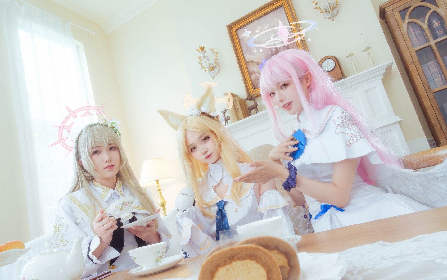 《蔚蓝档案》 圣三一茶话会 圣娅cosplay (5/11) 《蔚蓝档案》 圣三一茶话会 圣娅cosplay 第5张 - 圣娅图集