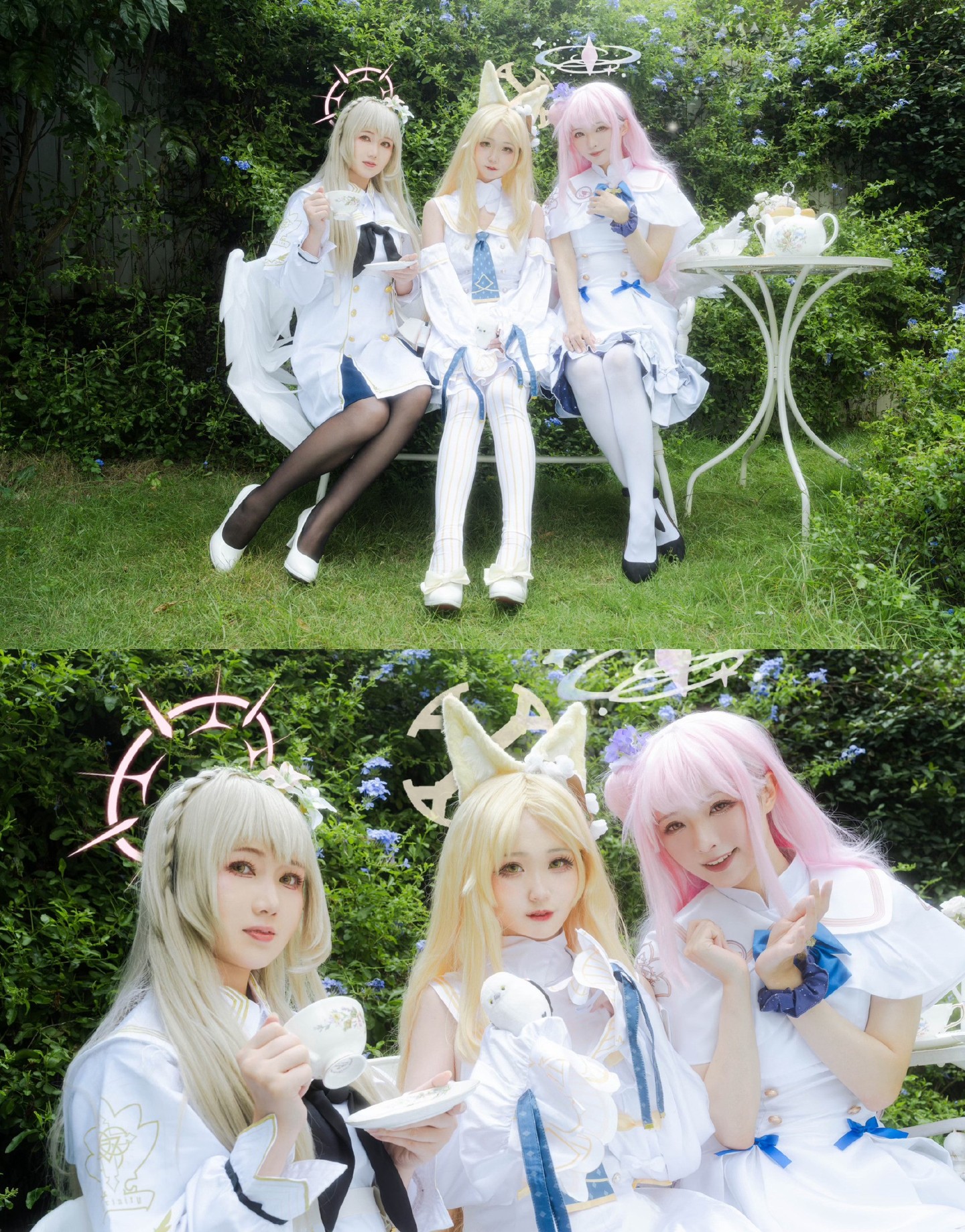 《蔚蓝档案》 圣三一茶话会 圣娅cosplay (6/11) 《蔚蓝档案》 圣三一茶话会 圣娅cosplay 第6张 - 圣娅图集