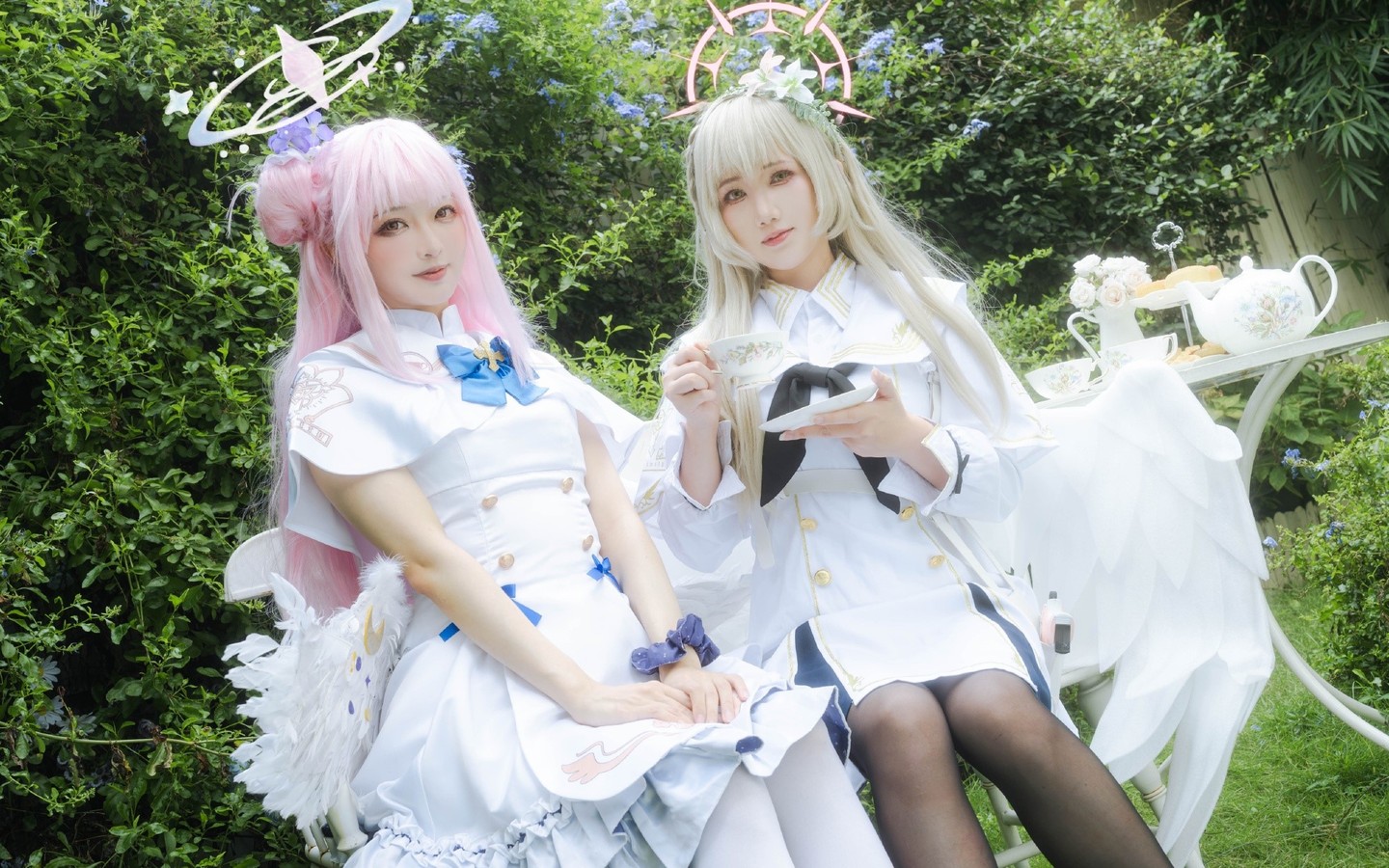 《蔚蓝档案》 圣三一茶话会 圣娅cosplay (7/11) 《蔚蓝档案》 圣三一茶话会 圣娅cosplay 第7张 - 圣娅图集