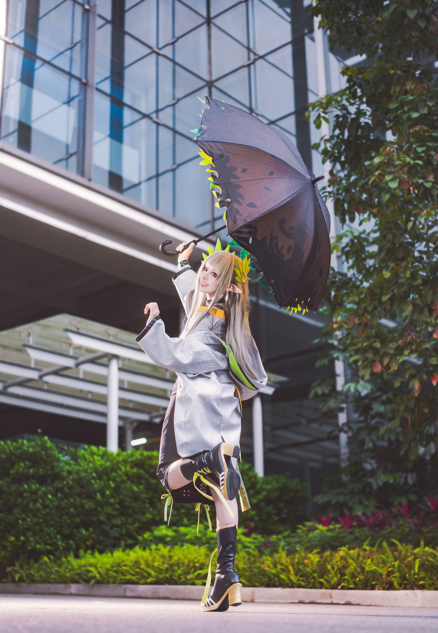 《明日方舟》缪尔赛思cosplay | 外星嫣子_Yancos缪尔赛思-coser家,cosplay爱好者,二次元聚集地,动漫文化,新番资讯,ACG,Coser展示